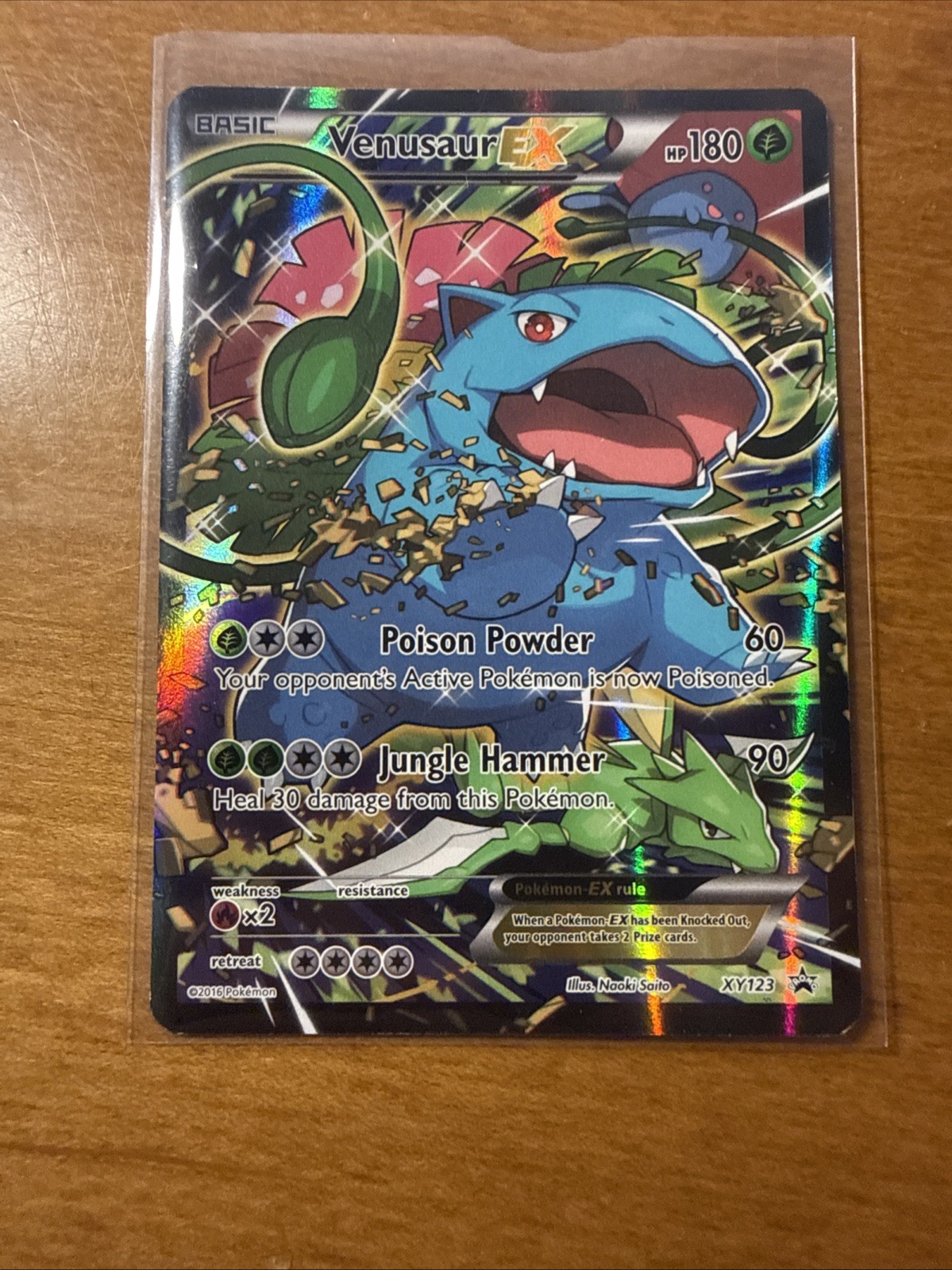 Venusaur EX XY123 XY Promos Holo