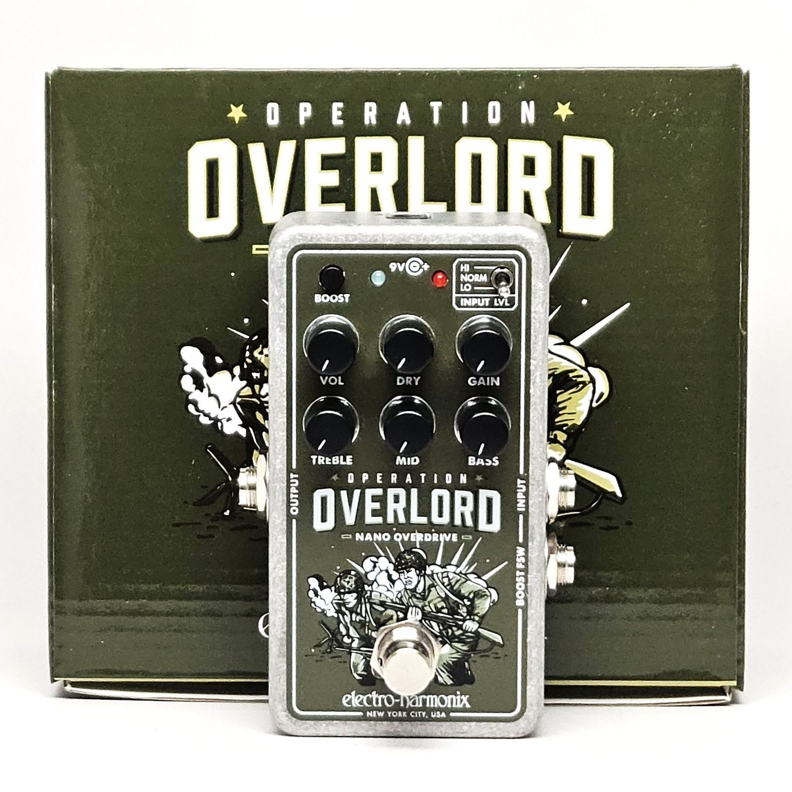 Electro-Harmonix Operation Overlord Nano Overdrive, MINT Condition w/ Box & P.S. Electro-Harmonix Operation Overlord Nano Overdrive, MINT Condition w/ Box & P.S.