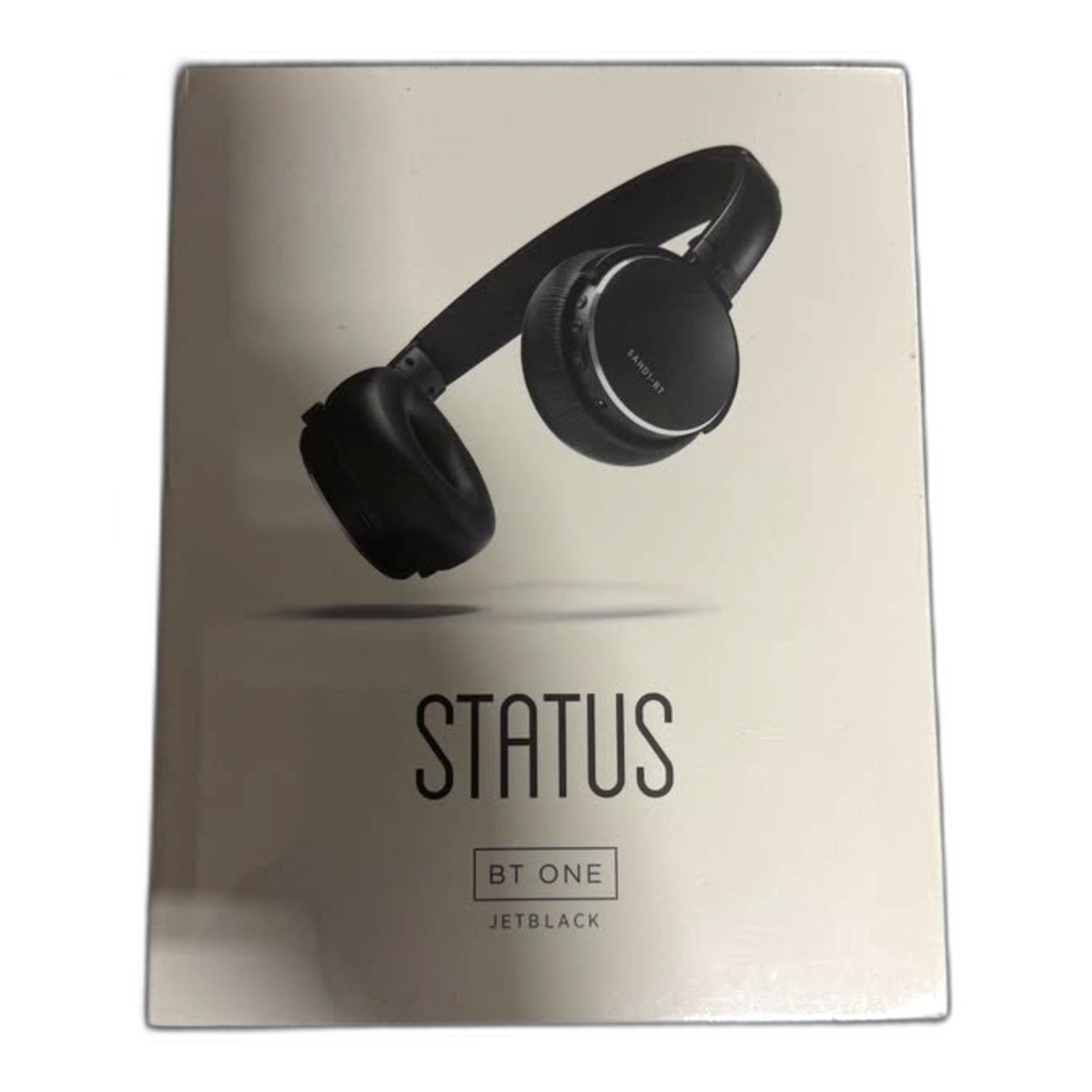 Status BT One Wireless on Ear Headphone Jet Black Bluetooth Audio Headphones New Status BT One Wireless on Ear Headphone Jet Black Bluetooth Audio Headphones New