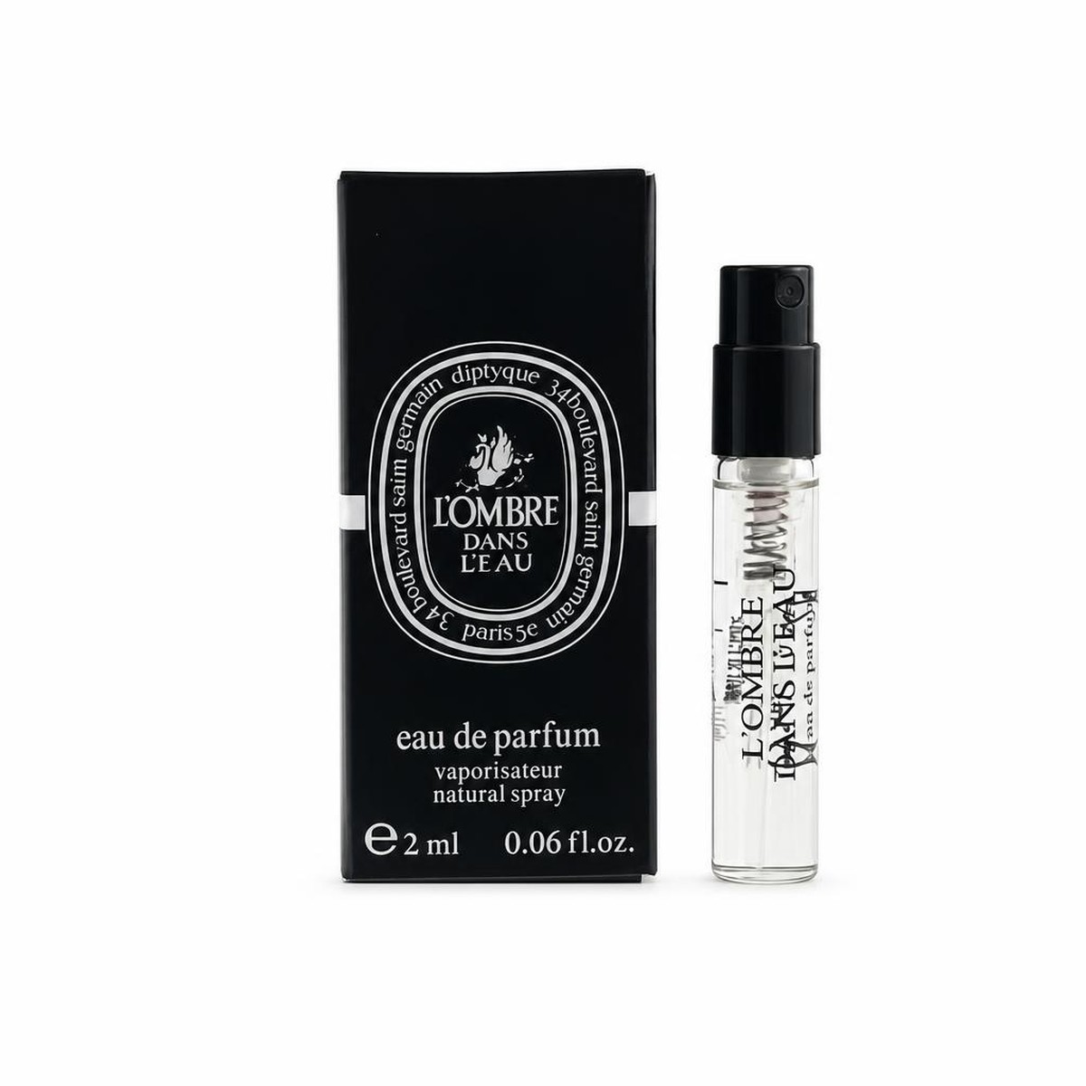 Diptyque L Ombre Dans L Eau Eau de Parfum EDP 2ml / 0.06oz Sample Spray Diptyque L Ombre Dans L Eau Eau de Parfum EDP 2ml / 0.06oz Sample Spray
