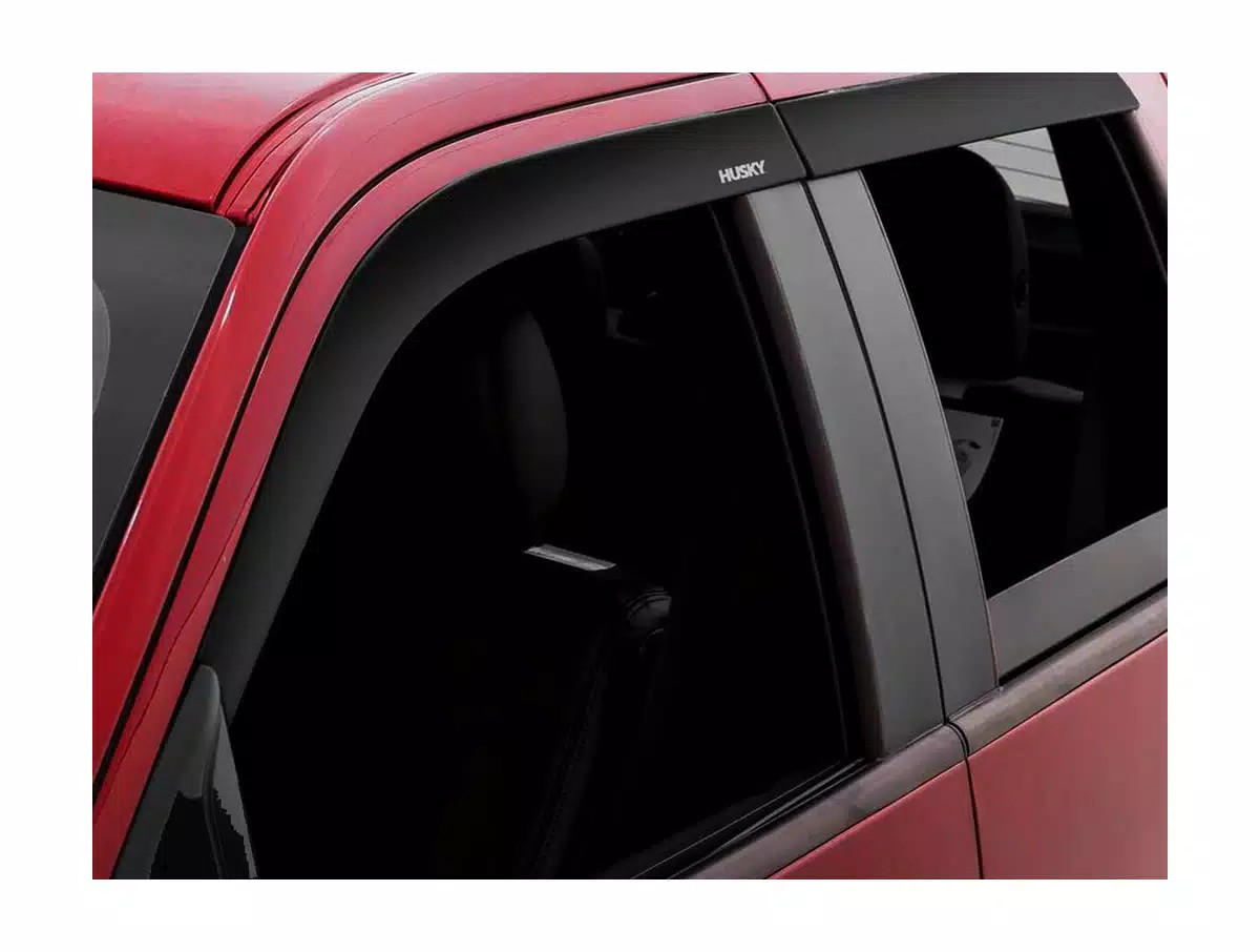 Husky Low Pro Ventvisor Smk Fits 19-25 Ram 1500/Ram 1500 Crew Cab 4pc In-Channel