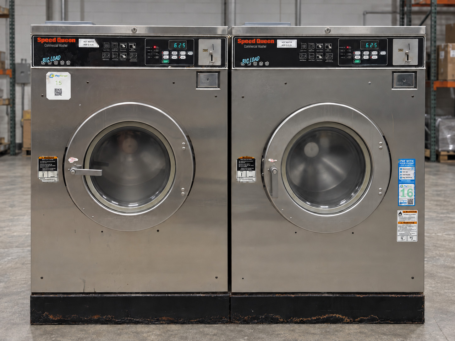Speed Queen SC50EC2 50lb Commercial Coin Operated Washer 208-240V 3 Phase