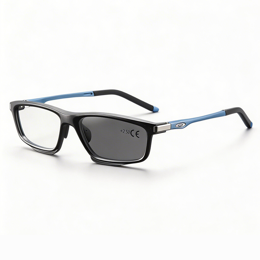 Photochromic Multifocal Reading Glasses Spring Hinges Eyewear Computer Readers