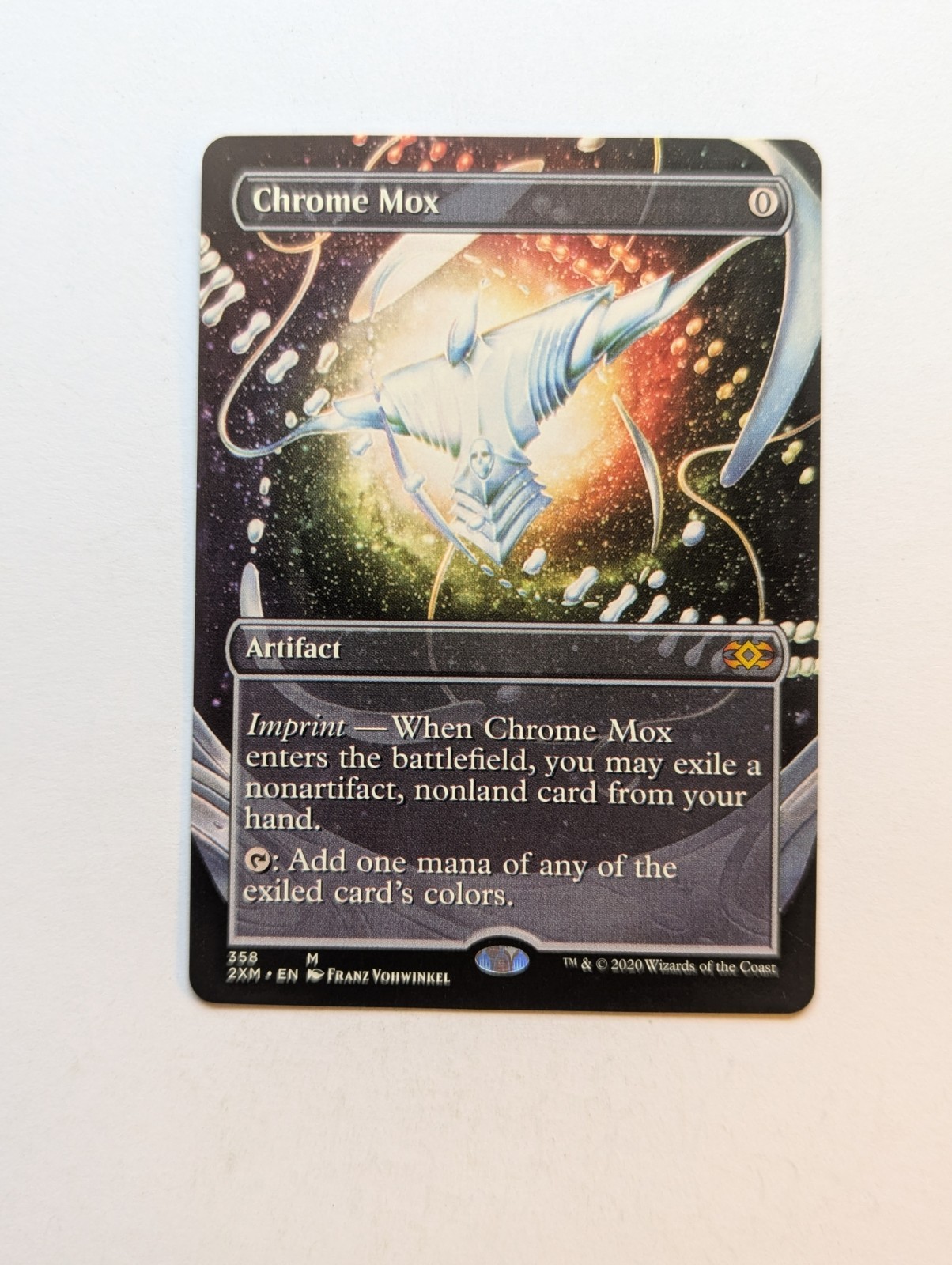 Chrome Mox (Borderless) Double Masters Regular Chrome Mox (Borderless) Double Masters Regular
