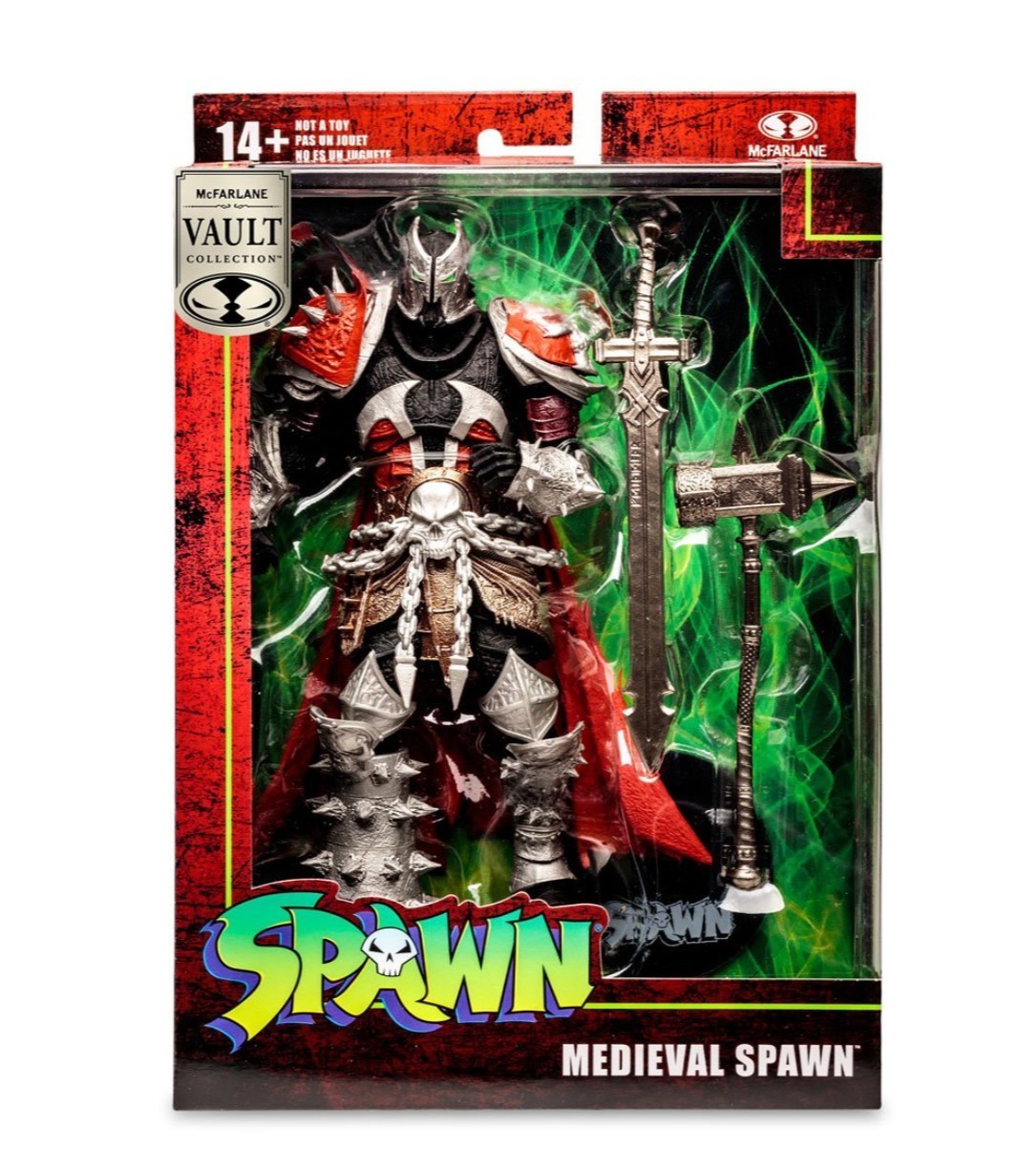 Spawn McFarlane Vault Collection Wave 1 Medieval Spawn 7-Inch Scale Figure Spawn McFarlane Vault Collection Wave 1 Medieval Spawn 7-Inch Scale Figure