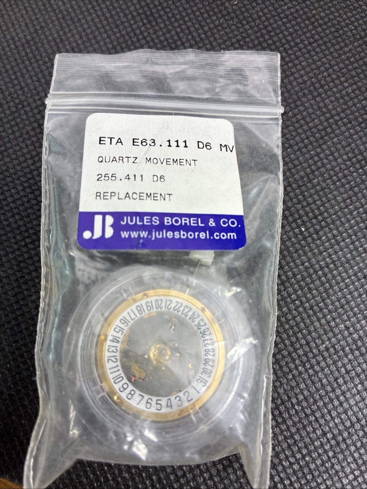ETA E63.111 D6 Mc Replacement 255.411 D6