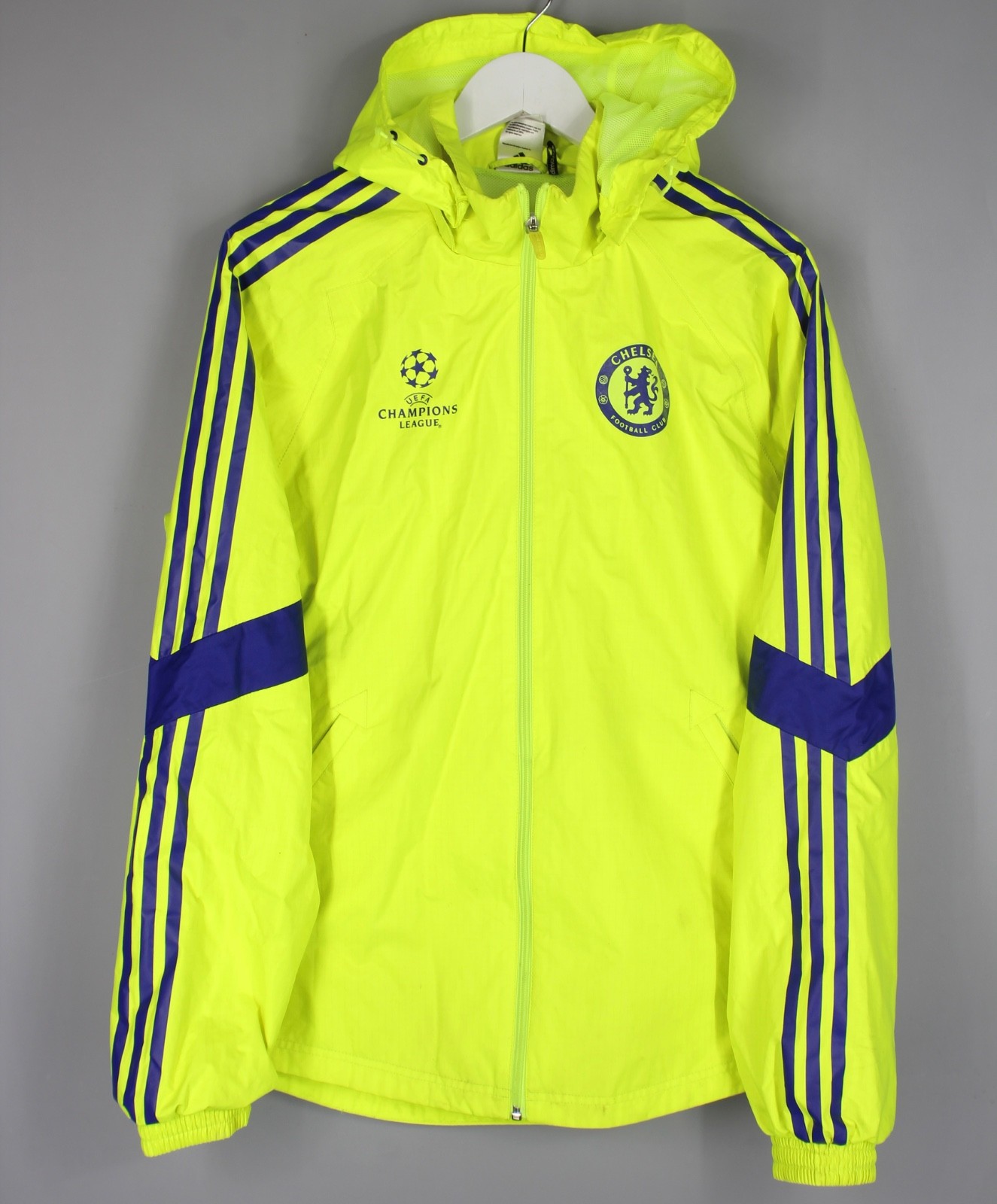 CHELSEA LONDON 2014 2015 CHAMPIONS LEAGUE TRAINING JACKET RAIN ADIDAS SIZE M CHELSEA LONDON 2014 2015 CHAMPIONS LEAGUE TRAINING JACKET RAIN ADIDAS SIZE M