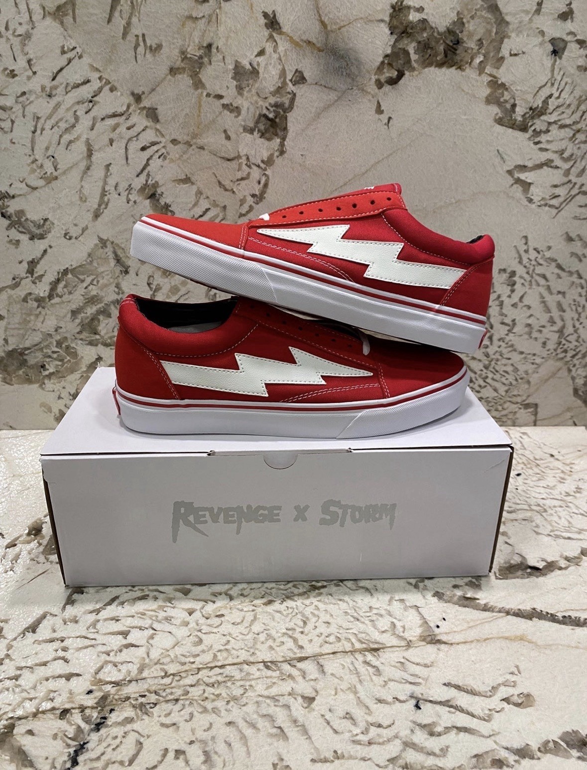 Revenge x Storm Original Red Size 7M/8.5W Brand New Authentic Next Day Ship Revenge x Storm Original Red Size 7M/8.5W Brand New Authentic Next Day Ship