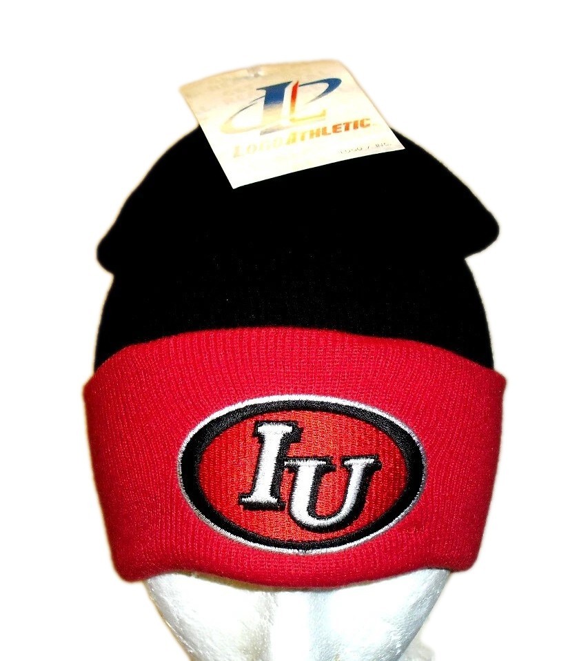 Indiana Hoosiers Vintage 90s Logo Athletic Mens Cuff Beanie Winter Hat Cap New Indiana Hoosiers Vintage 90s Logo Athletic Mens Cuff Beanie Winter Hat Cap New