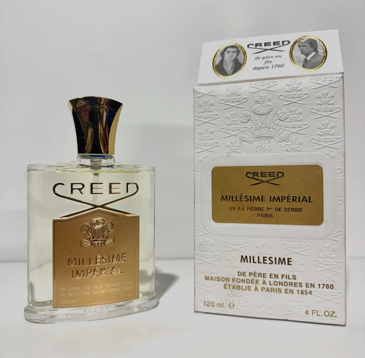 CREED MILLESIME IMPERIAL EAU DE PARFUM 4 OZ / 120 ML SPRAY VINTAGE (FREE SHIP)