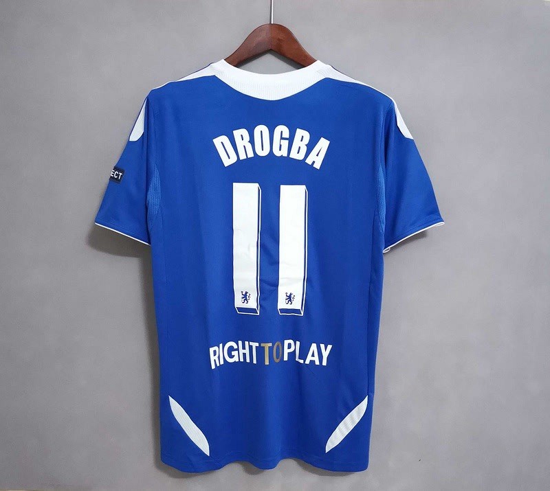 Vintage 2011/12 UCL Final Didier Drogba #11 Blue Chelsea Home Kit | Size L Vintage 2011/12 UCL Final Didier Drogba #11 Blue Chelsea Home Kit | Size L