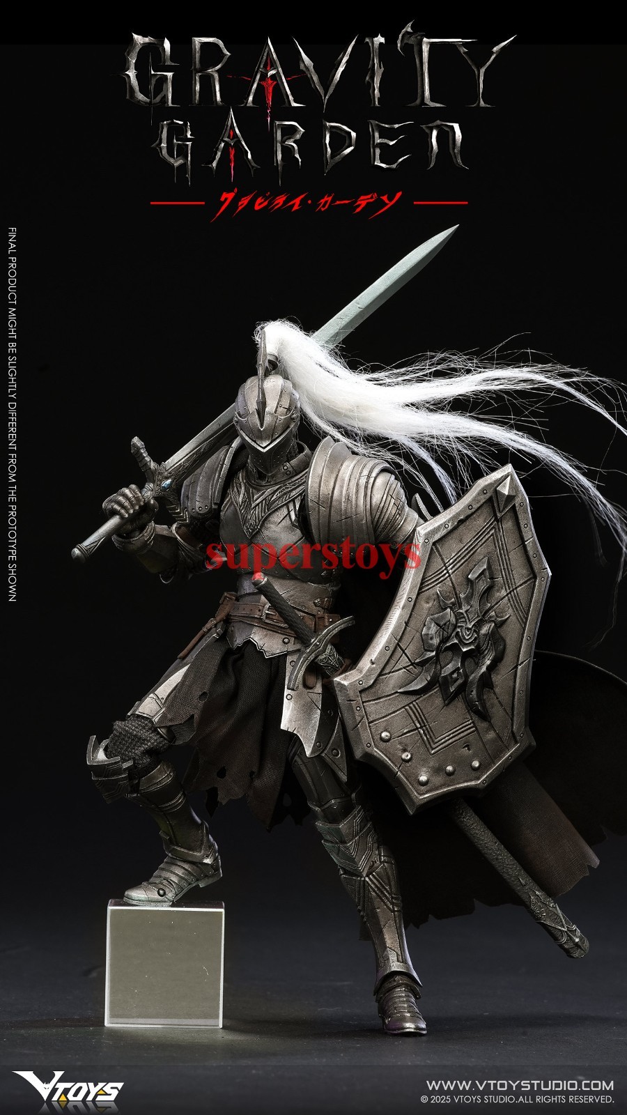 Presale VTOYS VSD011 1/12 Silvermoon Knight Collectible Action Figure Model Toy