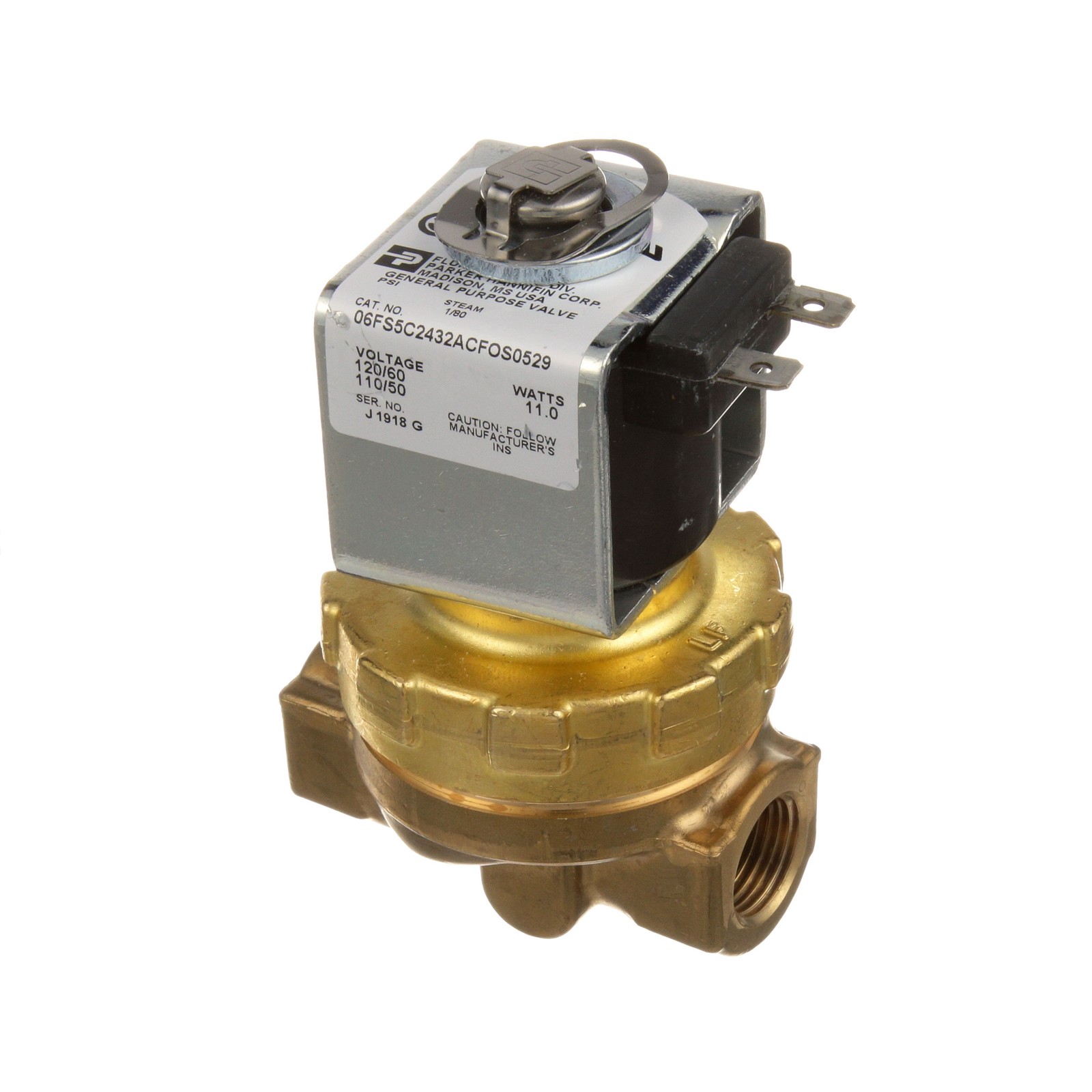 Mavrik 3/8 in 120V Steam Solenoid Valve Replaces Cleveland FK22224