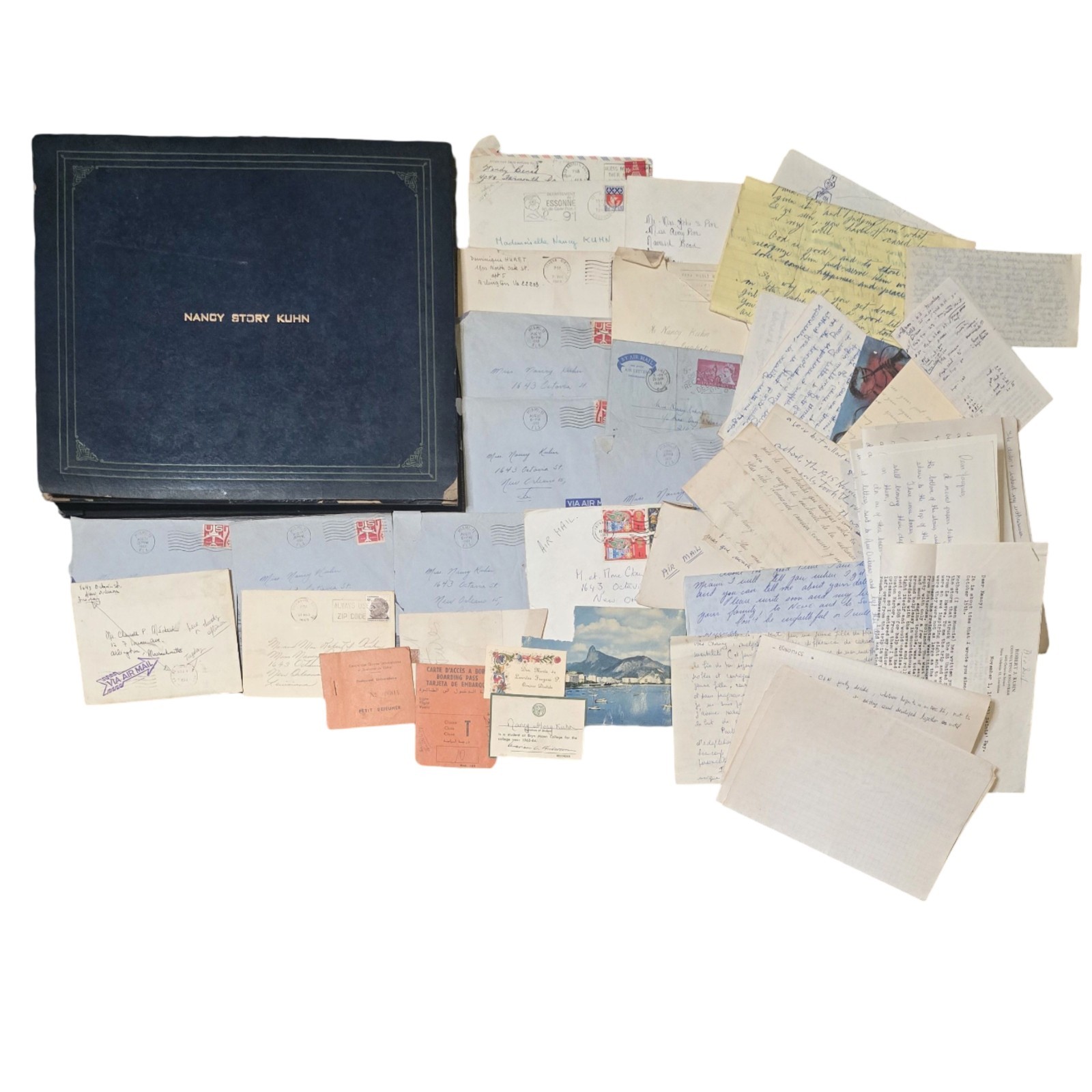 Vintage Photograph Album And Letters Lot One Estate 45 Photos Lots Of Letters Vintage Photograph Album And Letters Lot One Estate 45 Photos Lots Of Letters