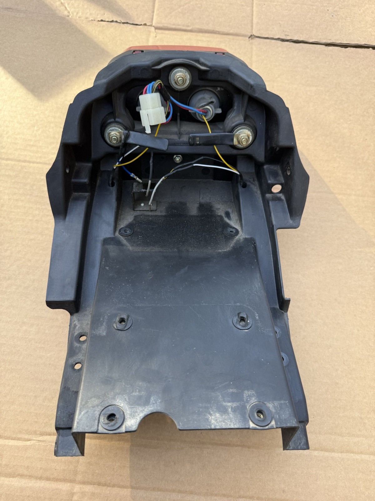 2000 Kawasaki ZRX1100 Rear Fender Undertail Tail Light LED Turn Signals Modified 2000 Kawasaki ZRX1100 Rear Fender Undertail Tail Light LED Turn Signals Modified