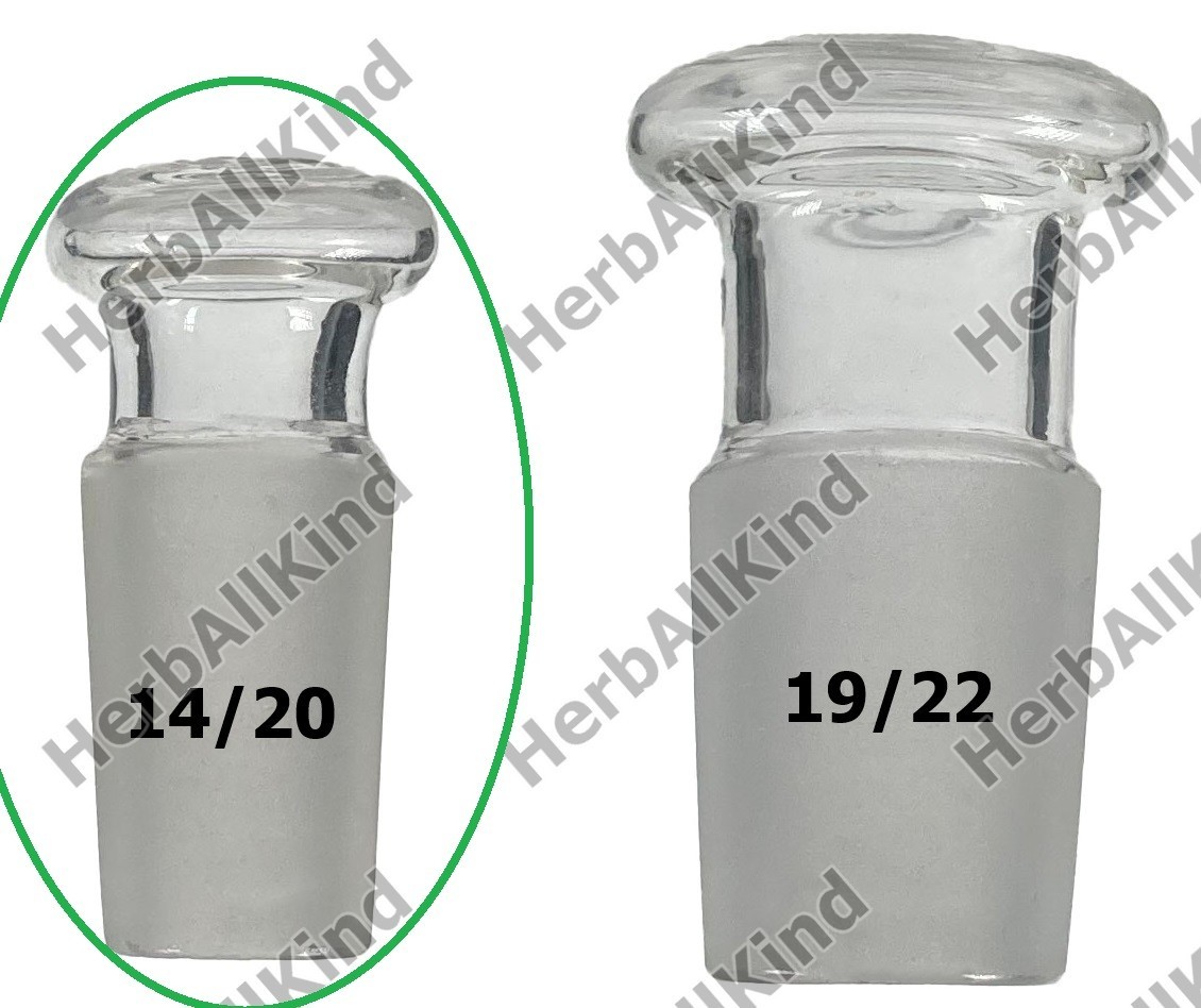 Hollow Stopper Plug Borosilicate Lab Glass Joint #14 #19 14mm 19mm 14/20 19/22 Hollow Stopper Plug Borosilicate Lab Glass Joint #14 #19 14mm 19mm 14/20 19/22