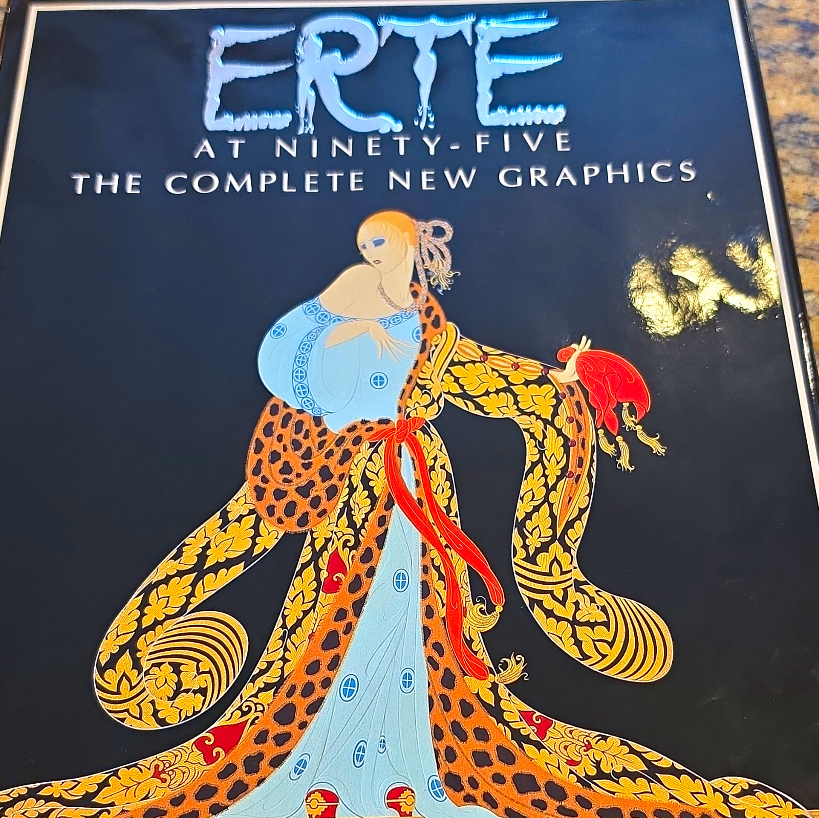 RARE Erté at Ninety-Five: Complete New Graphics Hardcover Hand Signed By Erte RARE Erté at Ninety-Five: Complete New Graphics Hardcover Hand Signed By Erte