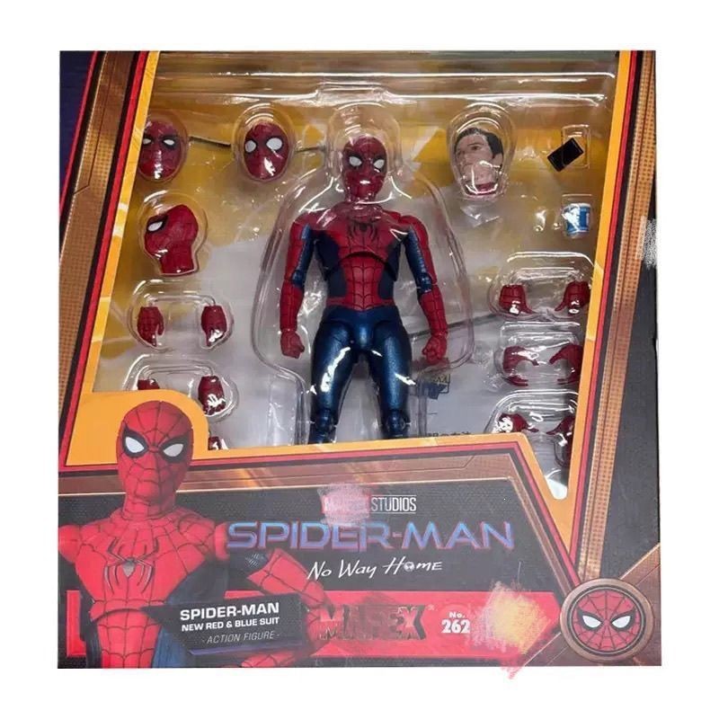 MAFEX No.262 Action Figure Medicom Toy SPIDER-MAN New RED & BLUE SUIT Marvel