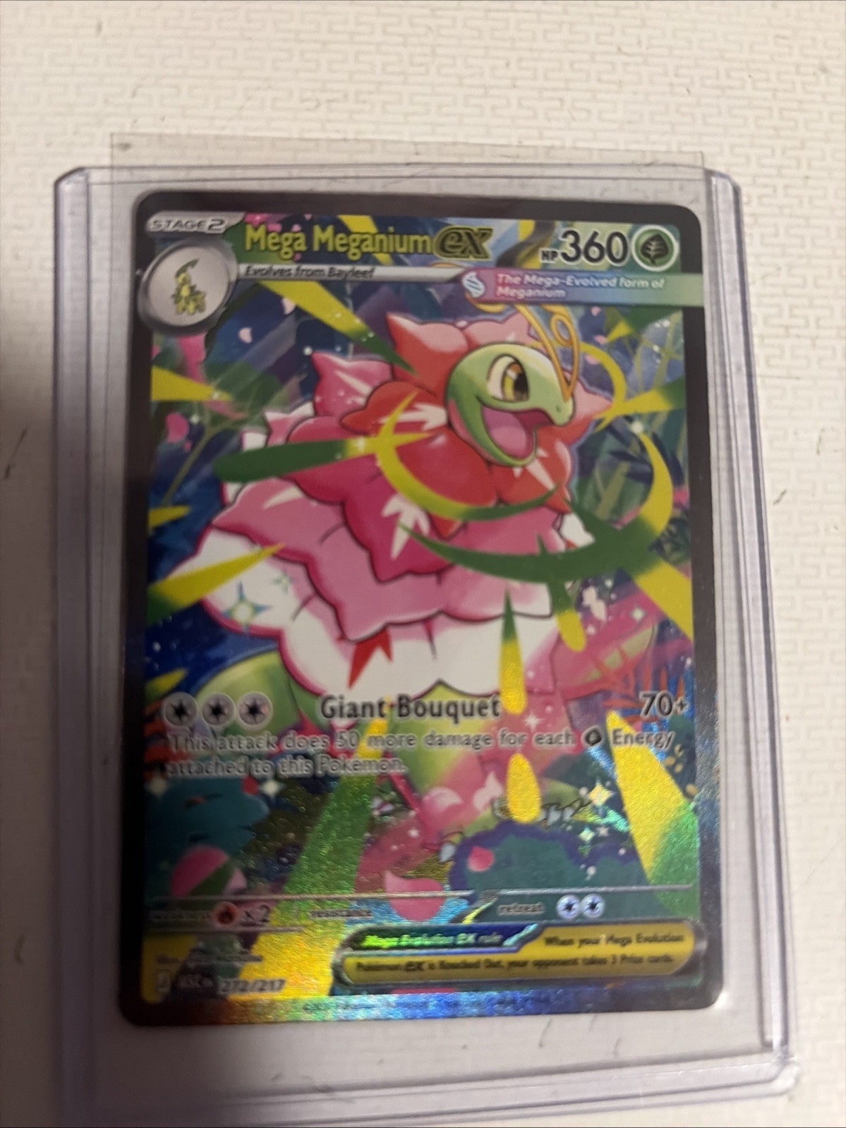 Mega Meganium ex - 272/217 - ME: Ascended Heroes (ASC) Mega Meganium ex - 272/217 - ME: Ascended Heroes (ASC)