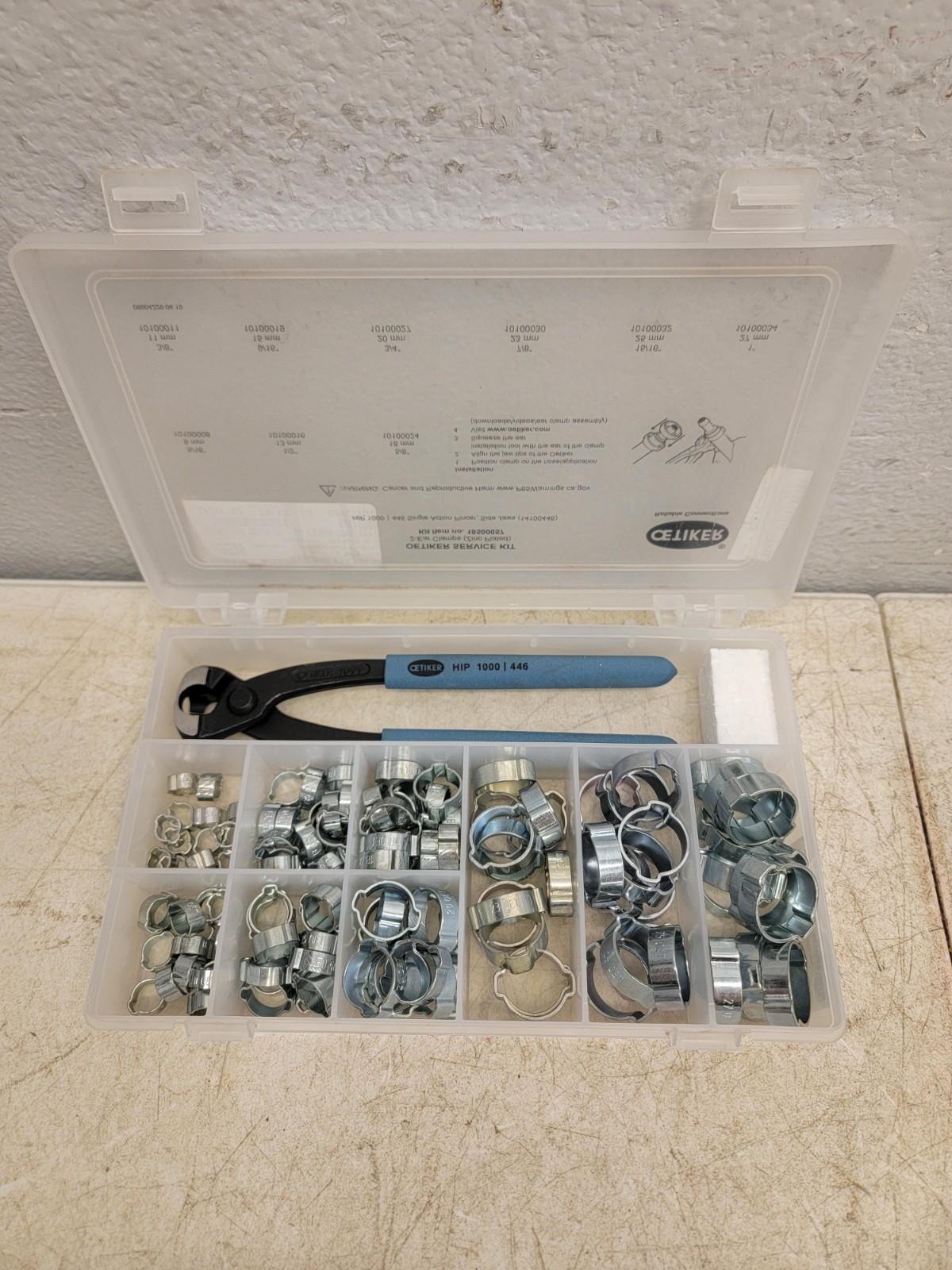 Oetiker (18500057) 100+ Piece Service Kit