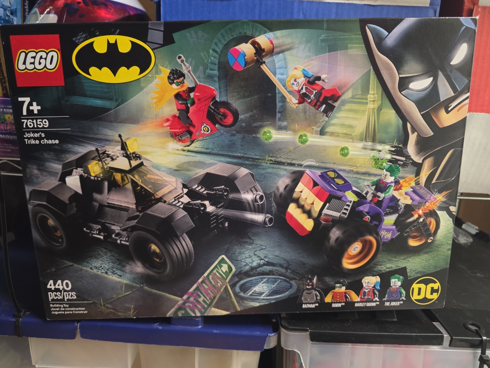 LEGO Super Heroes: Joker's Trike Chase (76159) ~NEW / FACTORY SEALED ~ LEGO Super Heroes: Joker's Trike Chase (76159) ~NEW / FACTORY SEALED ~
