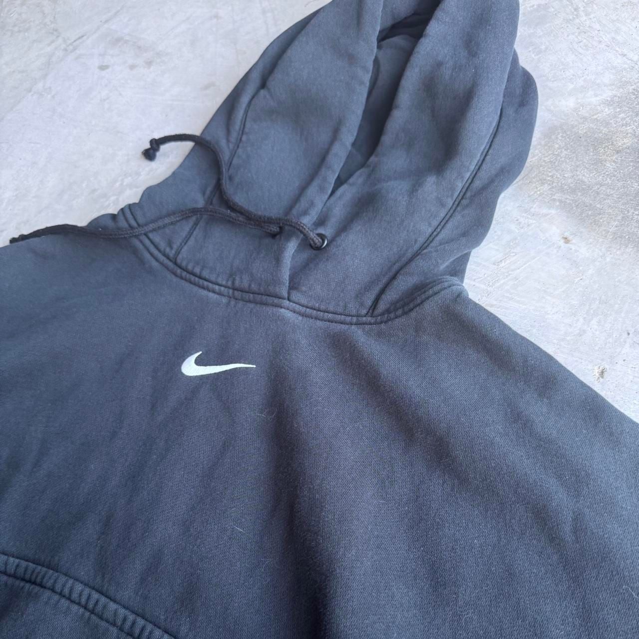 Nike Vintage Center Swoosh Hoodie Size S Black Nike Vintage Center Swoosh Hoodie Size S Black