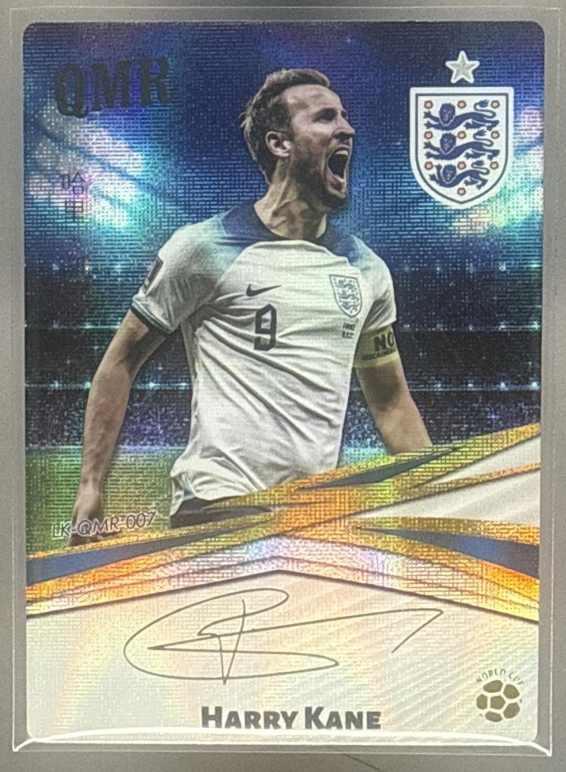 Harry Kane Chinese Soccer Trading Card – OMR-001