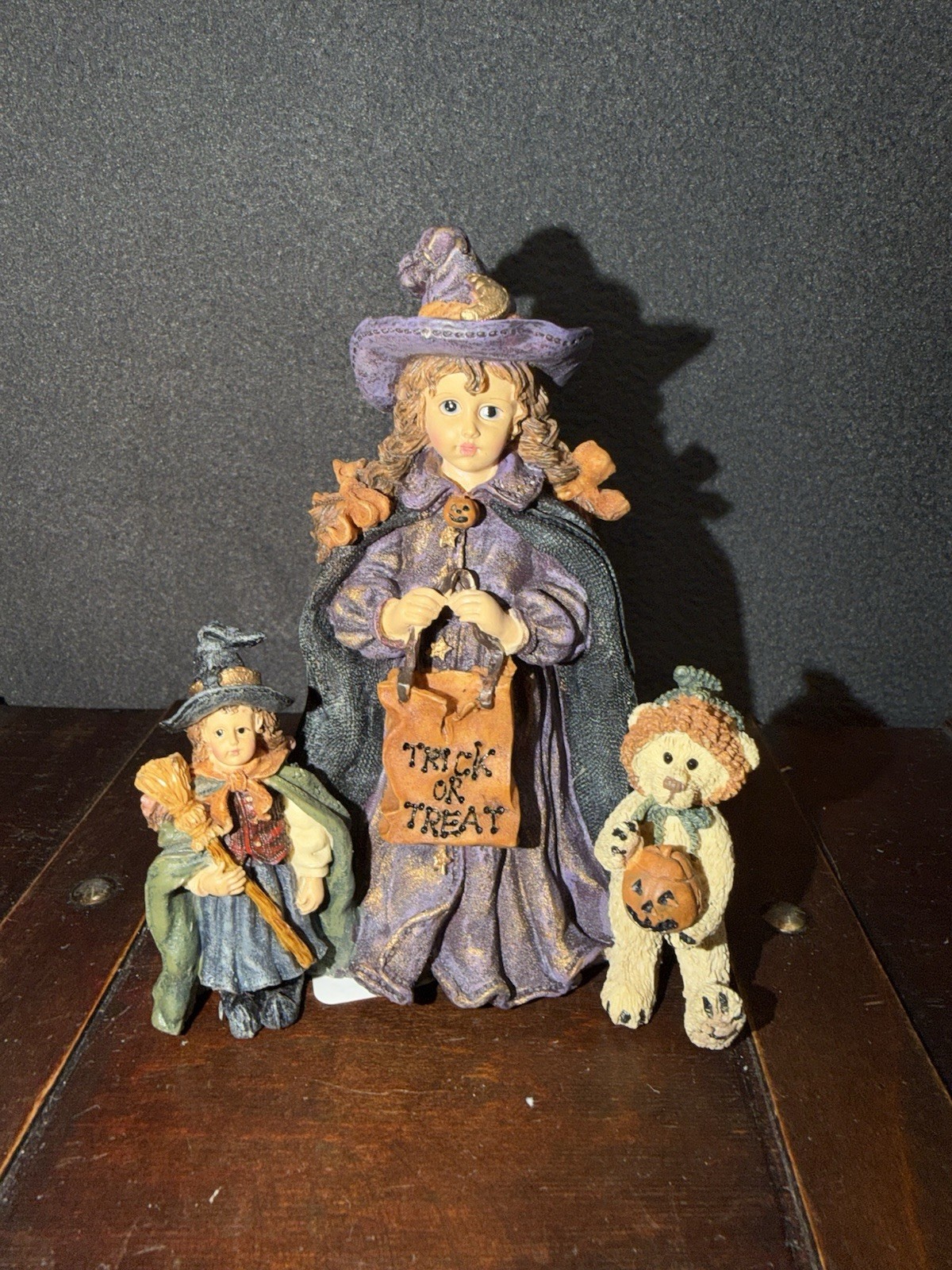 Vintage Boyds Bears Yesterday’s Child “Mallory With Patsy & J.B. Trick Or Treat”