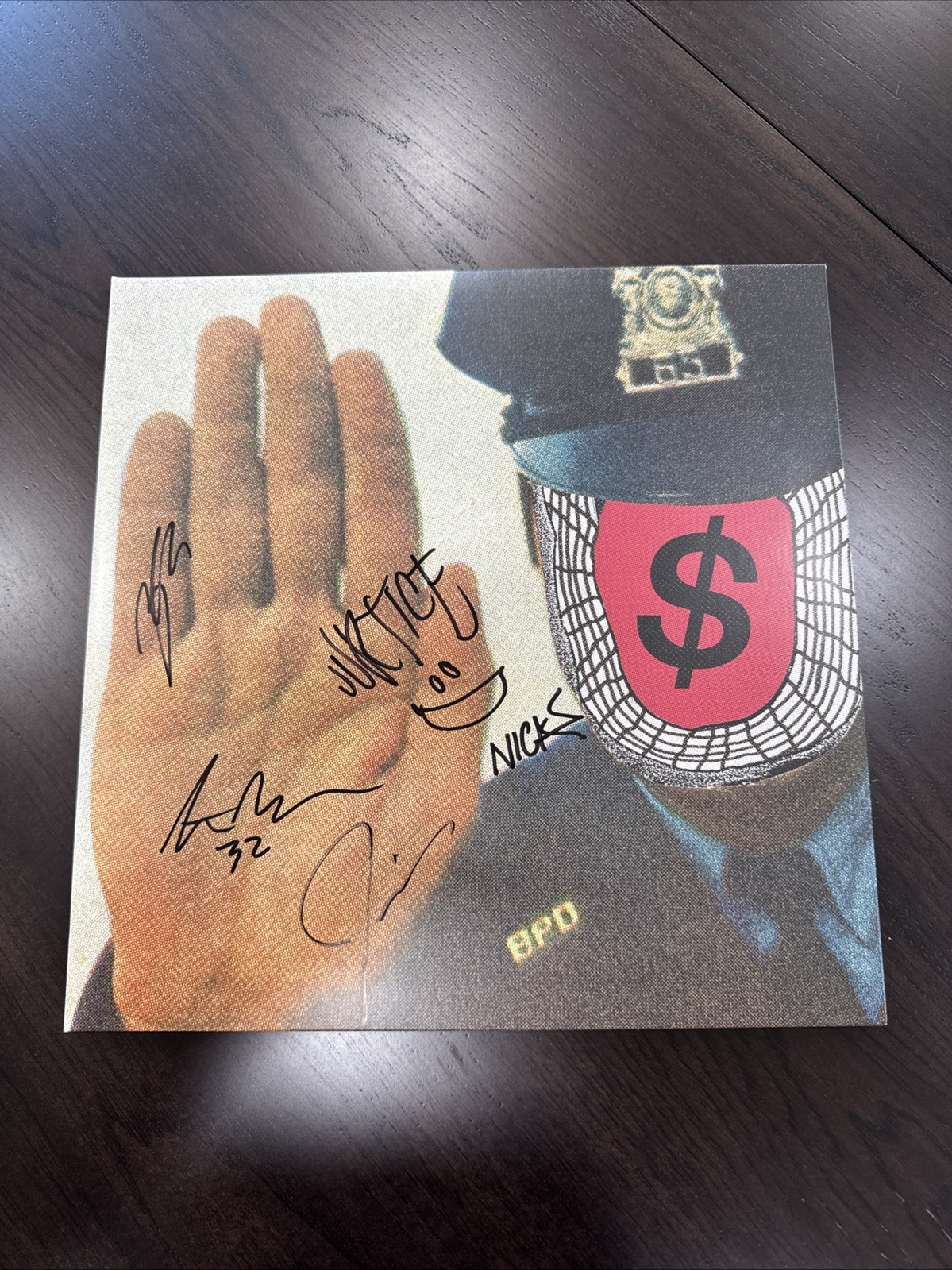 Angel Du$t Money Cold 2 the Touch Signed Vinyl Squid Ink LP Hardcore Rare