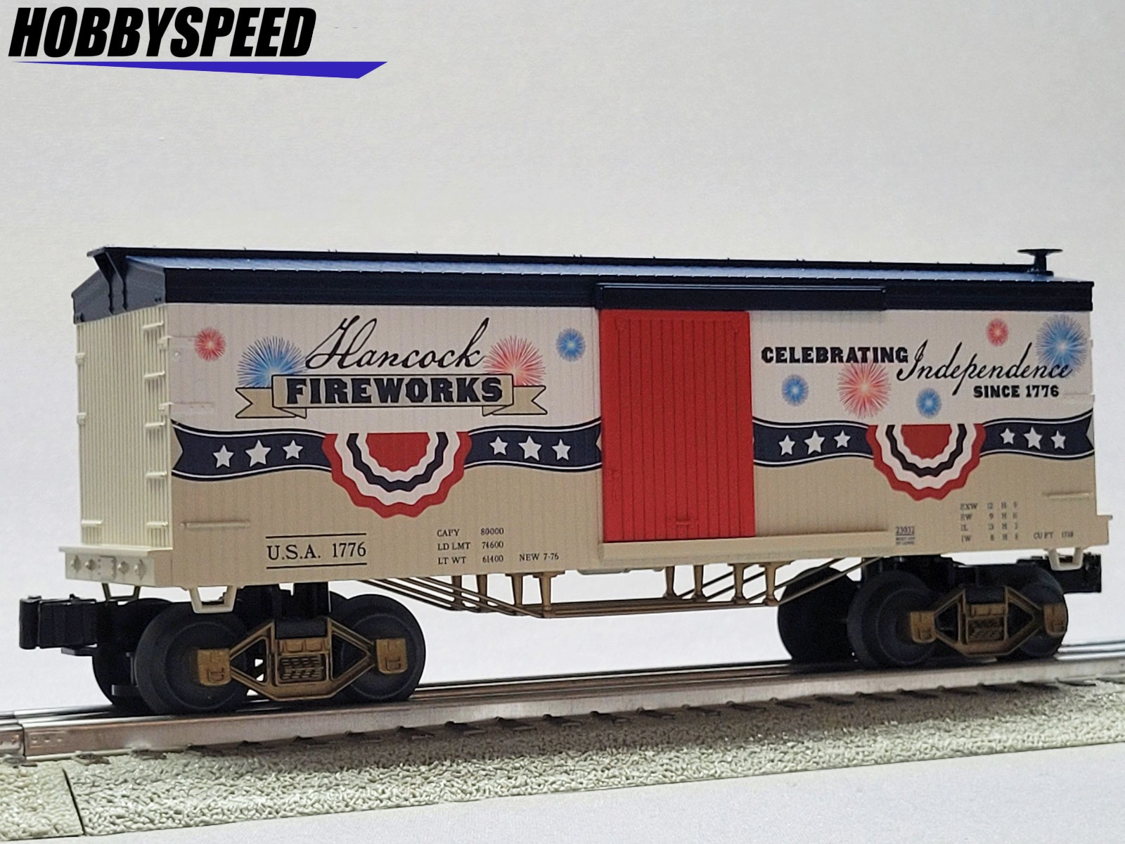 LIONEL AMERICA CELEBRATION 250TH ANNIVERSARY BOXCAR O GAUGE usa 2623030-B NEW