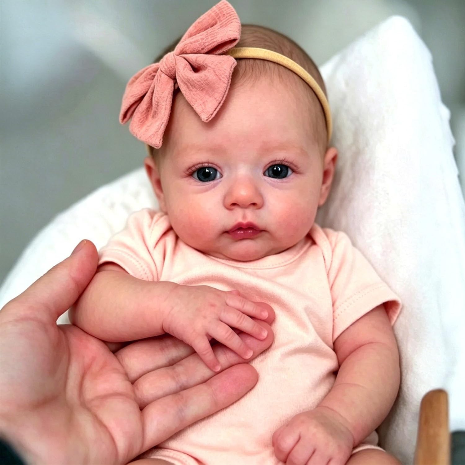 Anano Full Silicone Baby Doll 19in Lifelike Anatomically Correct Girl Anano Full Silicone Baby Doll 19in Lifelike Anatomically Correct Girl