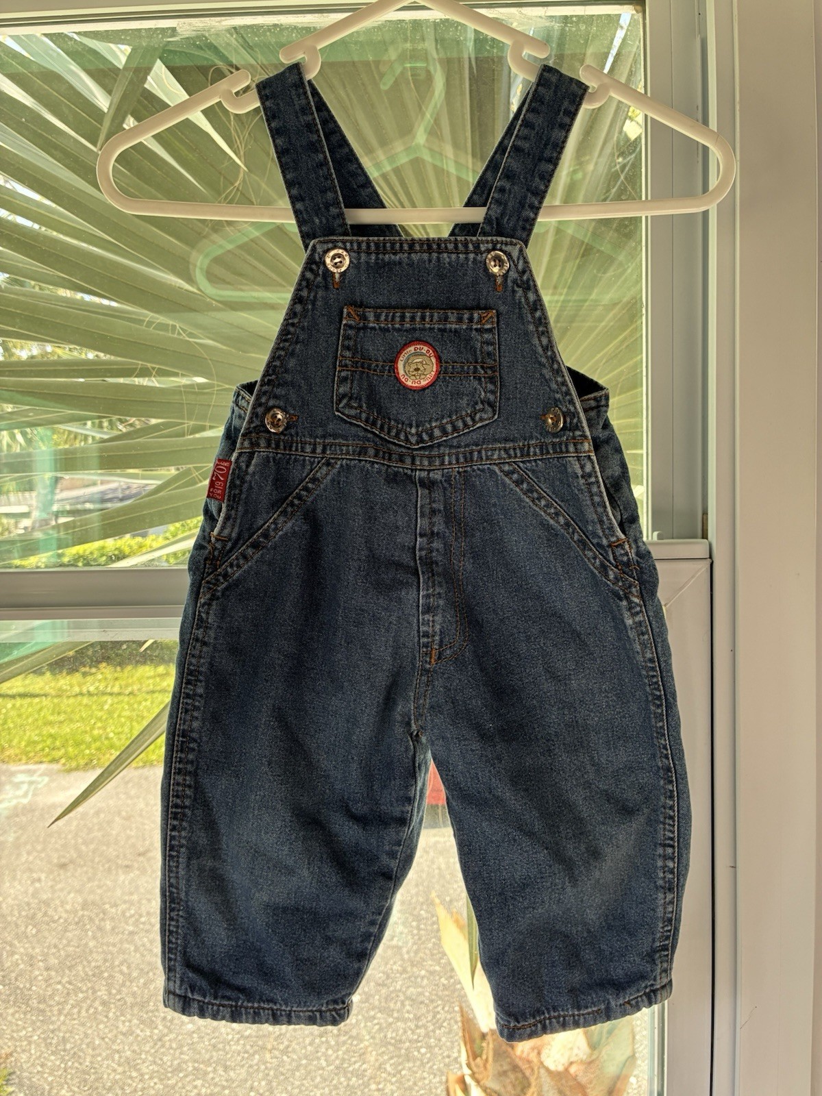 Vintage DUDU Ginkana Denim Baby Overalls | NOS | Original Tag | 1970 3 mo. Vintage DUDU Ginkana Denim Baby Overalls | NOS | Original Tag | 1970 3 mo.