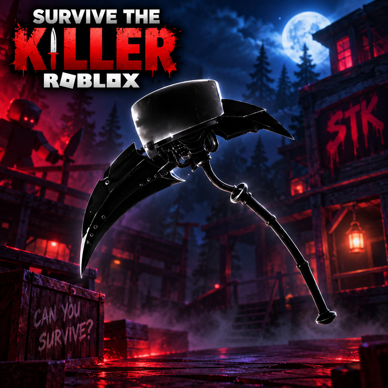 Survive The Killer | Limited Knives & Killers & cabins | STK Items