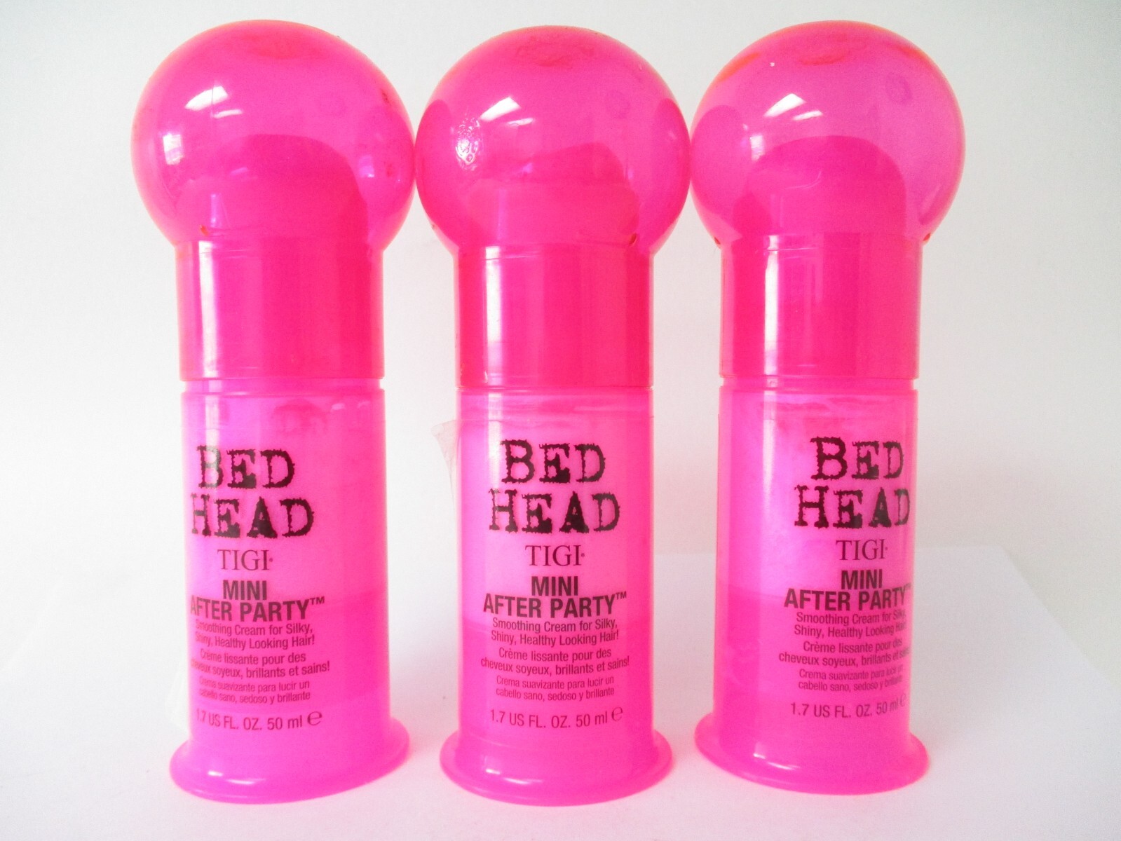 Tigi Bed Head Mini After Party Cream 1.7 oz (Lot of 3)