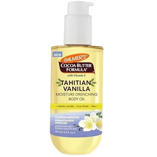 Palmer's Tahitian Vanilla Body Oil, Cocoa Butter Formula (6.5 Fl Oz) Palmer's Tahitian Vanilla Body Oil, Cocoa Butter Formula (6.5 Fl Oz)