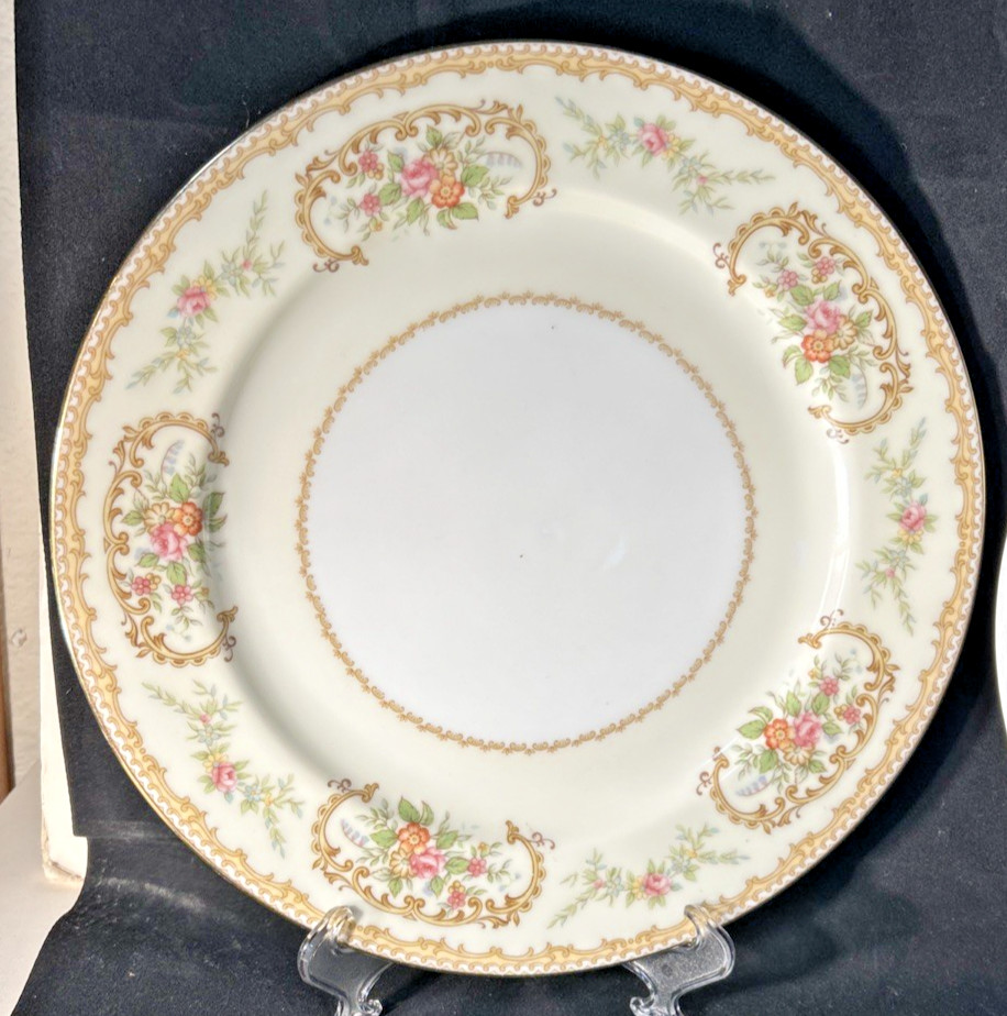 Lor of 2 Noritake Floral 9 7/8\ Lor of 2 Noritake Floral 9 7/8\