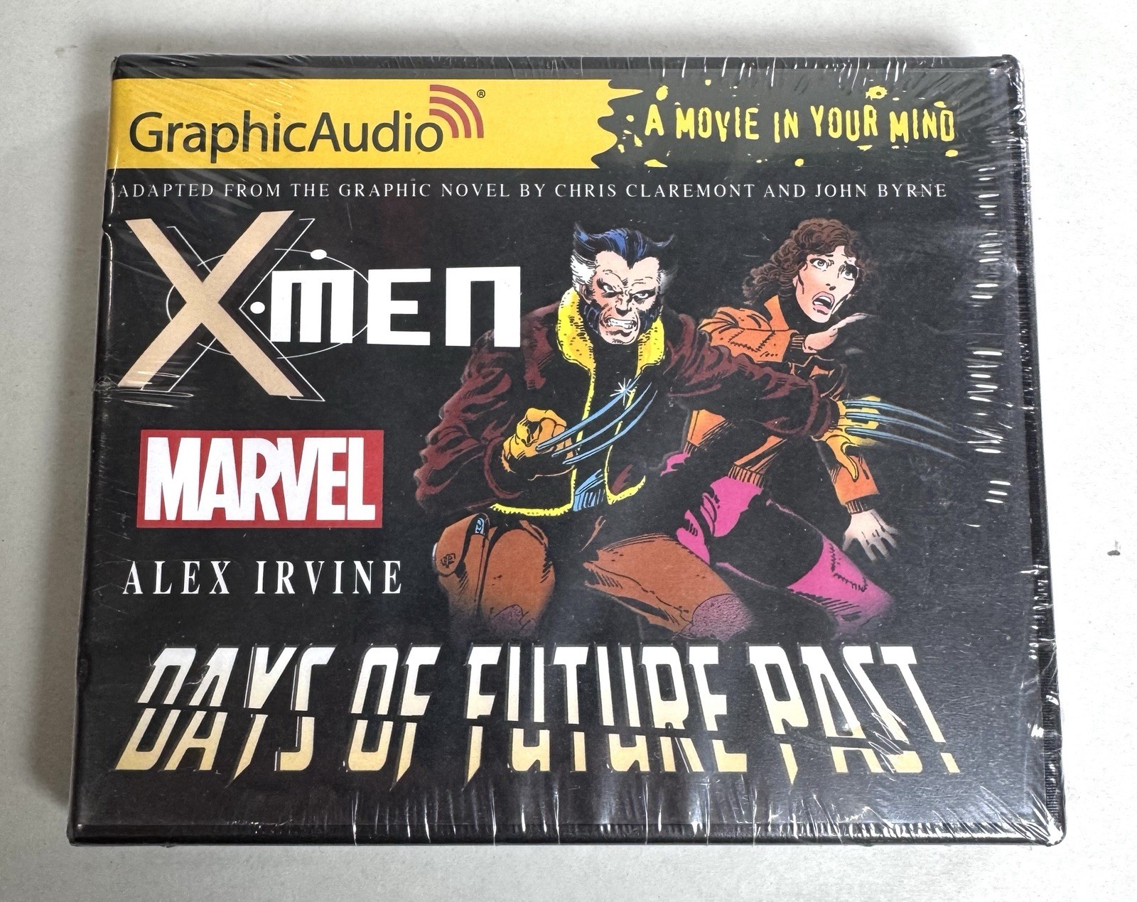 Sealed 2015 X-Men: Days of Future Past Graphic Audio 5-CD Set By Alex Irvine