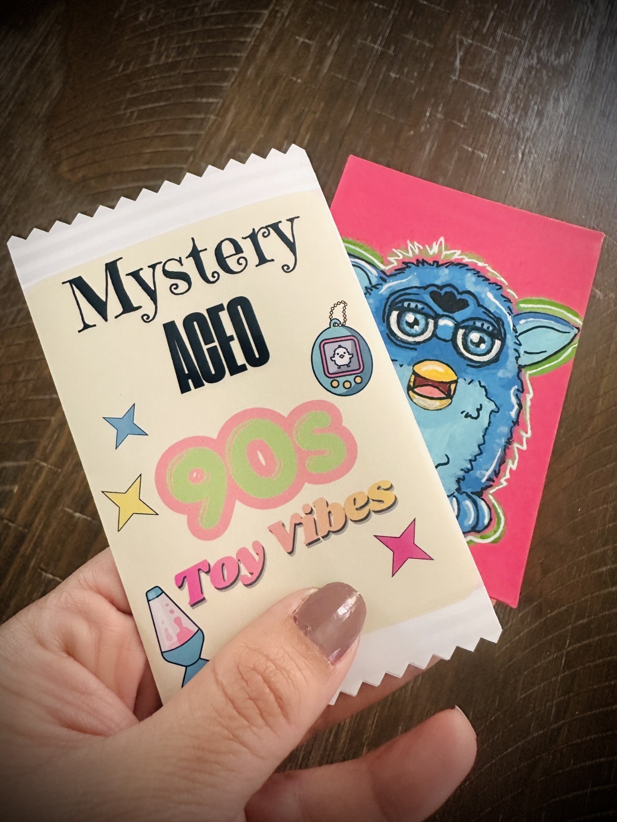 MYSTERY ACEO Original Painting MYSTERY ACEO Original Painting