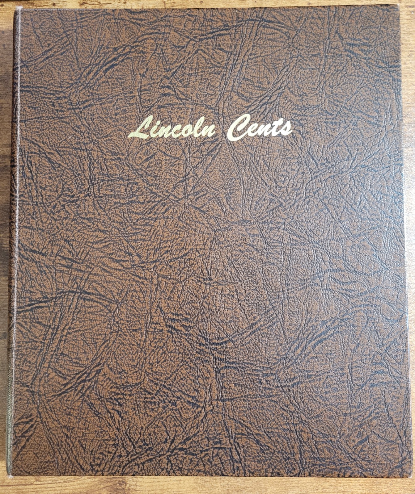 Vintage 1985-ish Dansco 7100 Lincoln Cent Album Spots Marked For 1909-1986