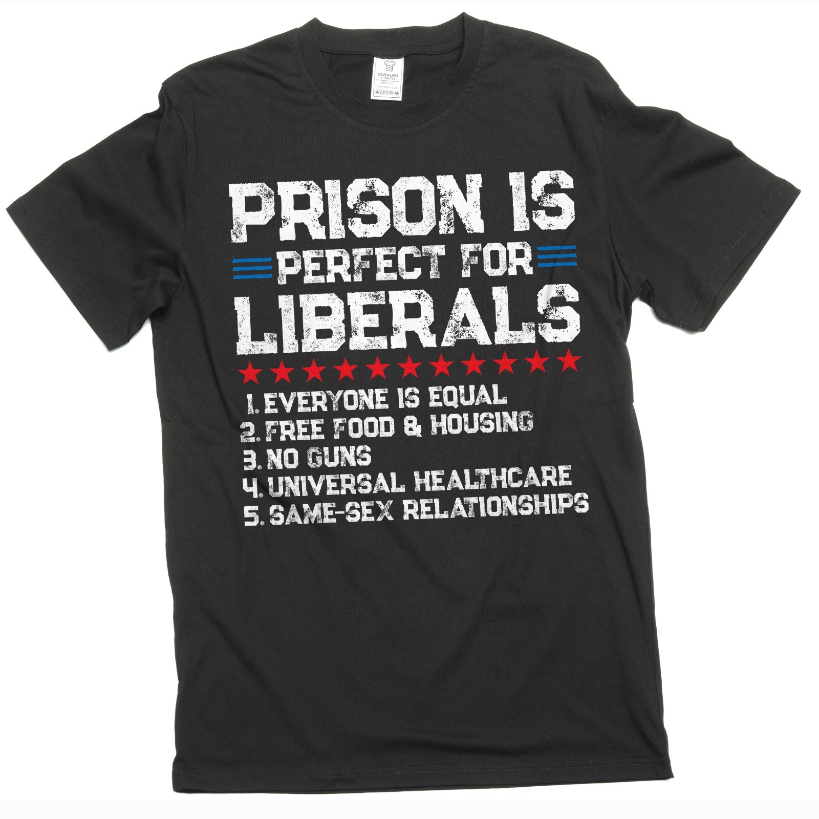 Men's funny anti Democrats Anti liberalism republican party political Tee