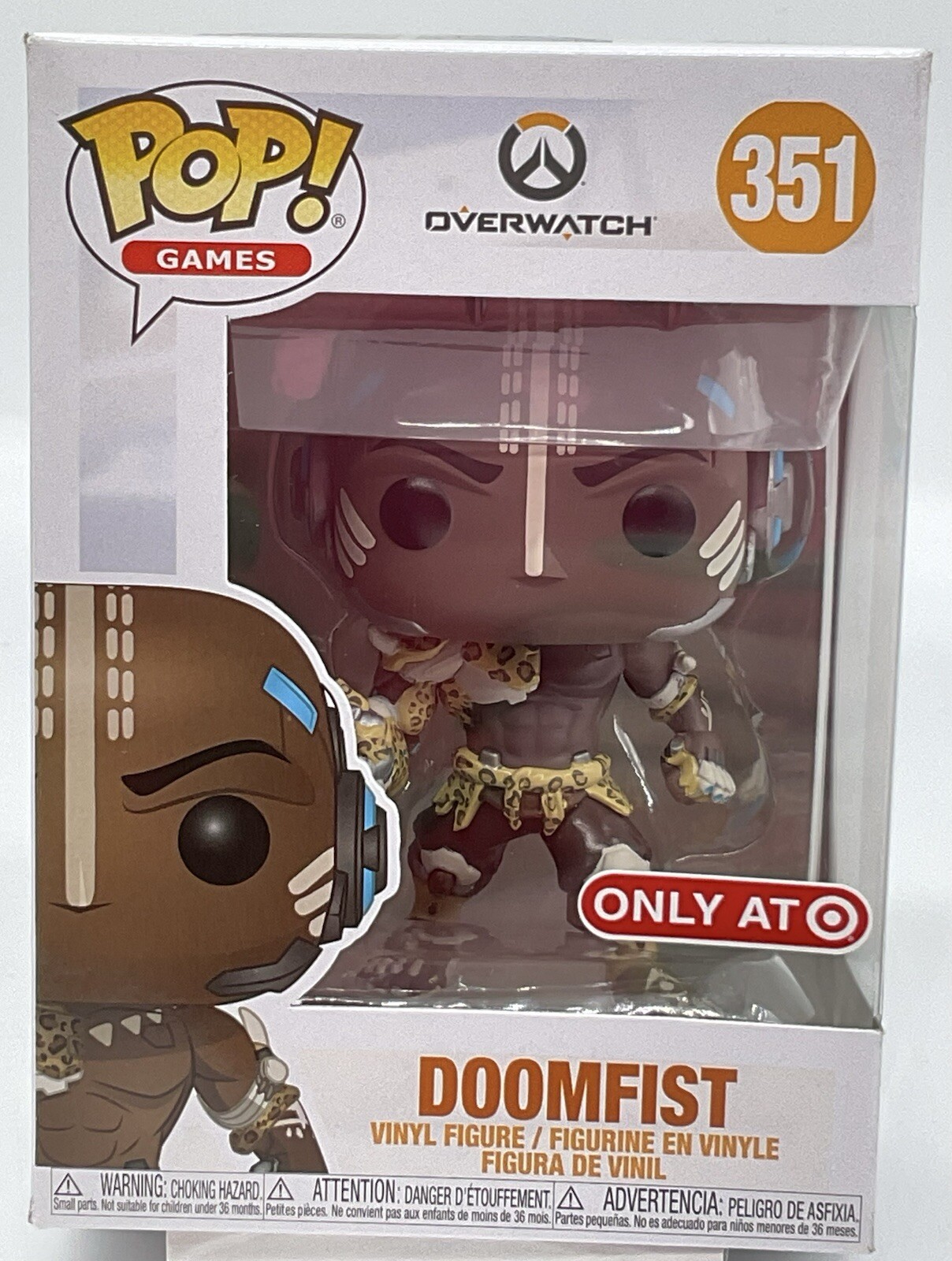 Doomfist Pop #351 Overwatch Funko Target Exclusive 2019 Vaulted