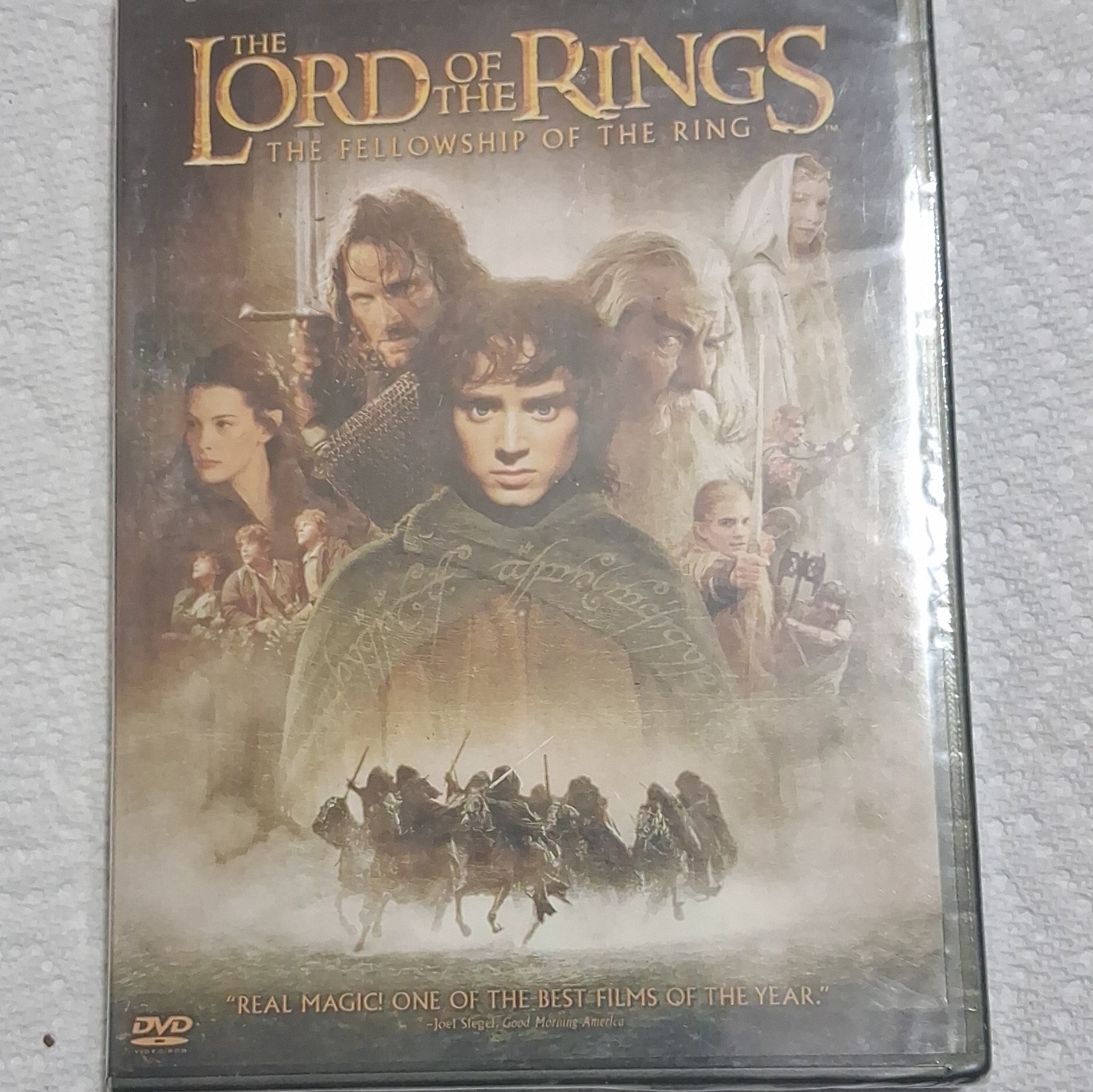 New Line Lord of the Rings: Fellowship Ring (2001) DVD PG-13 Widescreen