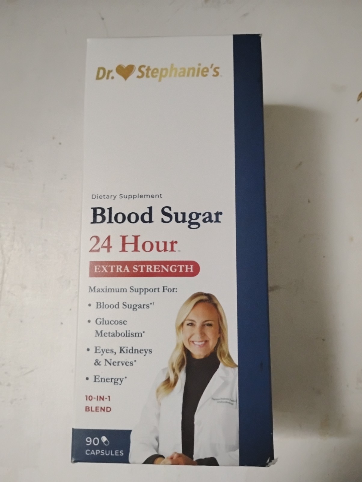 Dr. Stephanie’s Blood Sugar 24 Hour Extra Strength , 90 Capsules - Exp 3/2027