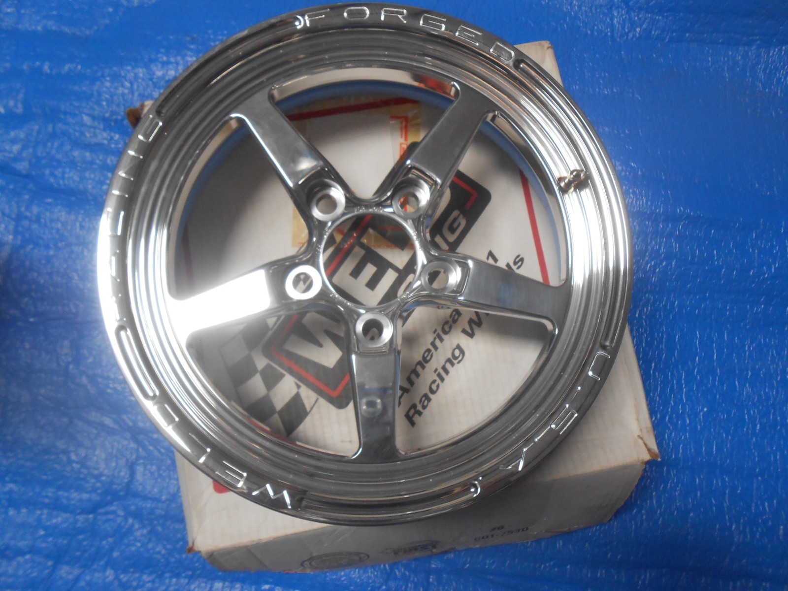 Weld Racing Forged AlumaStar front runner rims NOS Weld Racing Forged AlumaStar front runner rims NOS