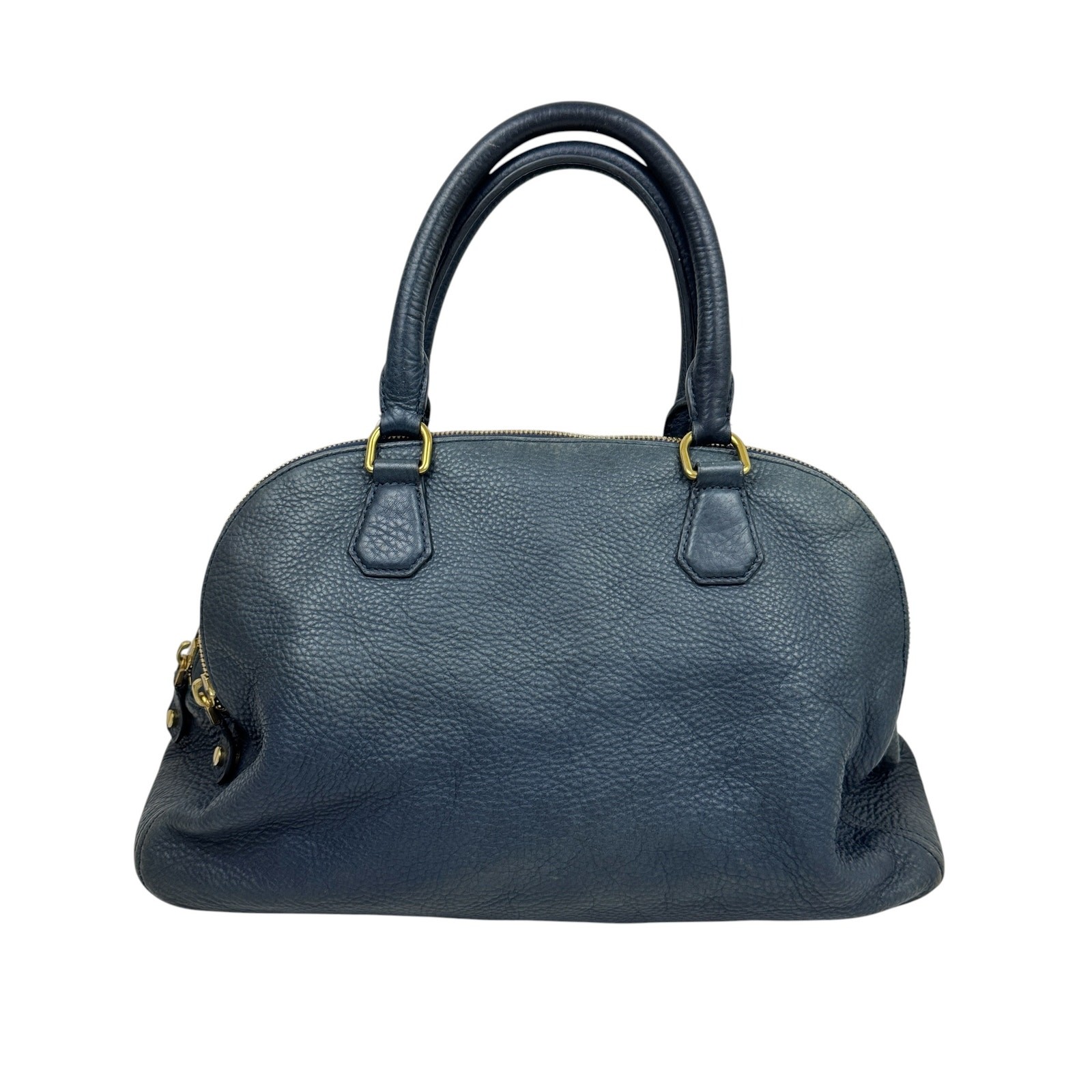J. Crew Biennial Leather Satchel Large Blue