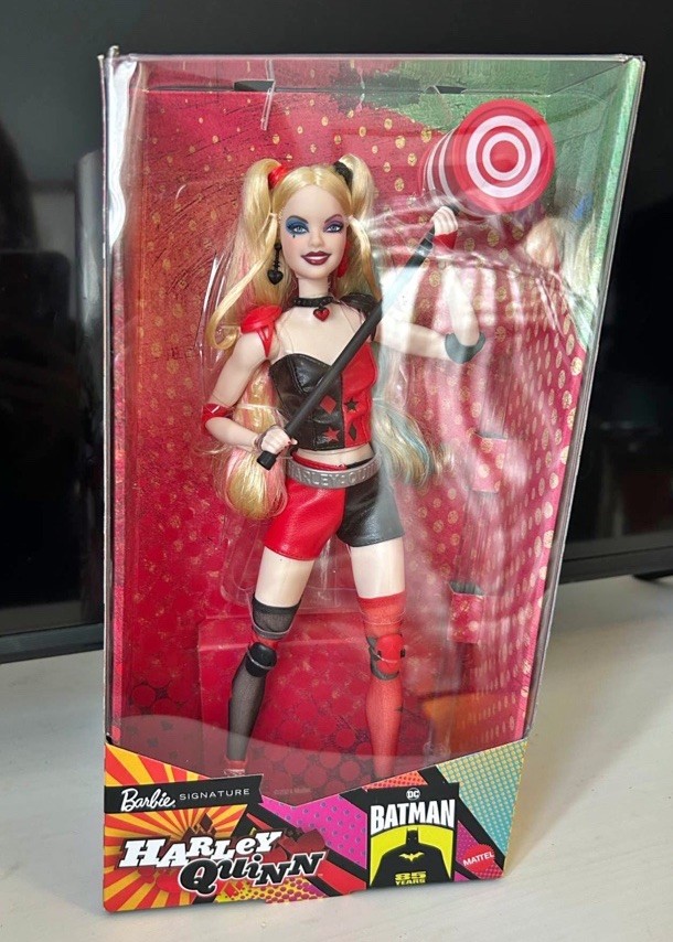 Barbie Signature HARLEY QUINN Collector Doll Batman 85th Anniversary MINT NEW 🔥