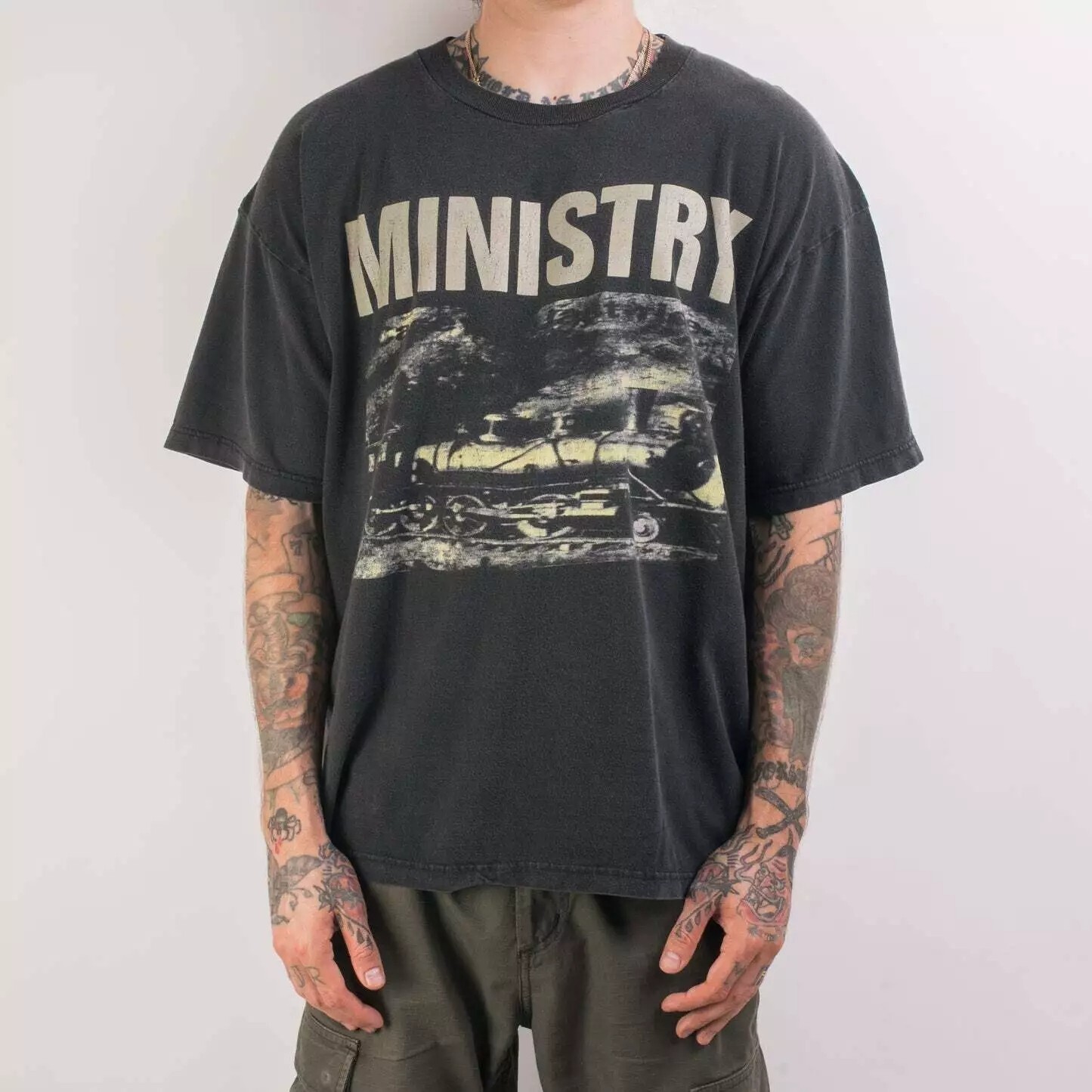 Remake 90\'s Ministry Retro Style Short Sleeve Unisex Tshirt Men Women S-5XL