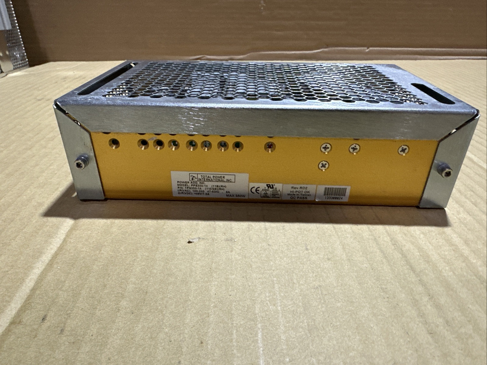 GE LIGHTSPEED PRO 16 SLICE CT - VCT Power Supply PPS350-14 48V 7.3A GE LIGHTSPEED PRO 16 SLICE CT - VCT Power Supply PPS350-14 48V 7.3A