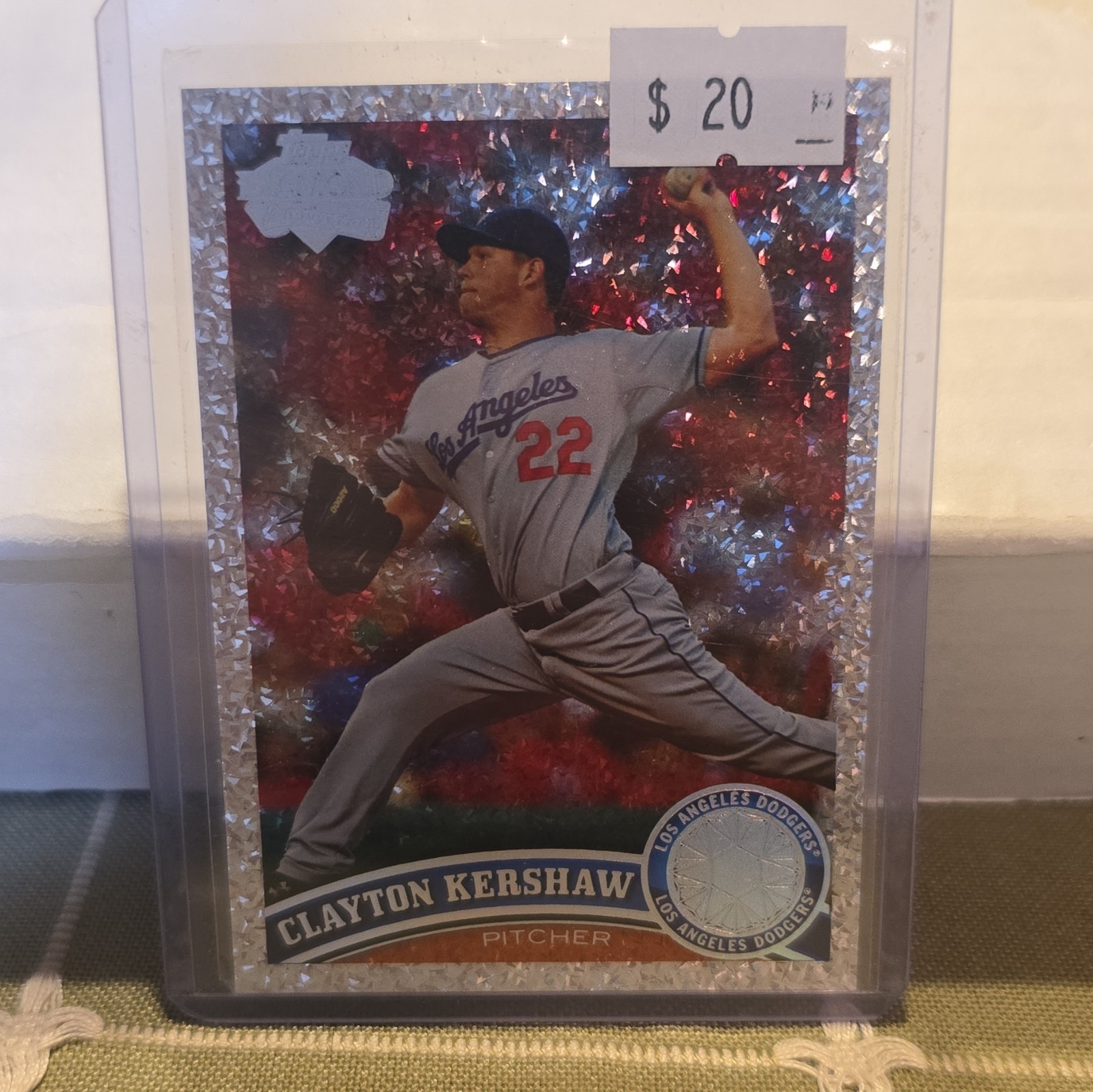 2011 Topps - Clayton Kershaw #275 Cognac Diamond Anniversary