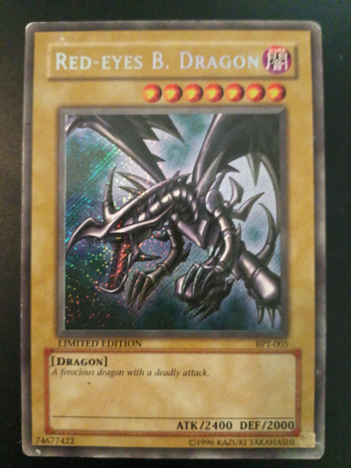 Red-Eyes B. Dragon BPT-005 2002 Collectors Tin Limited Edition Red-Eyes B. Dragon BPT-005 2002 Collectors Tin Limited Edition